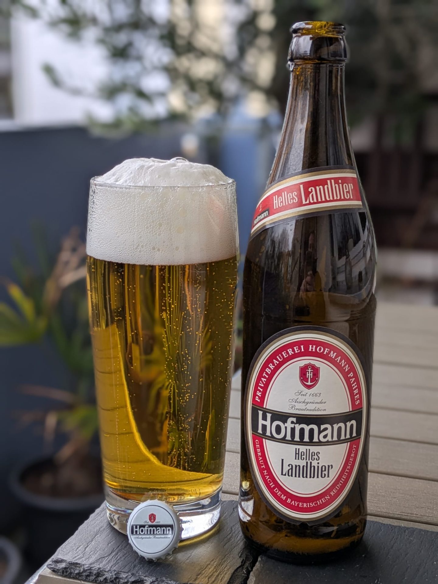 #8: Helles Landbier der Privatbrauerei Hofmann aus Pahres in Mittelfranken