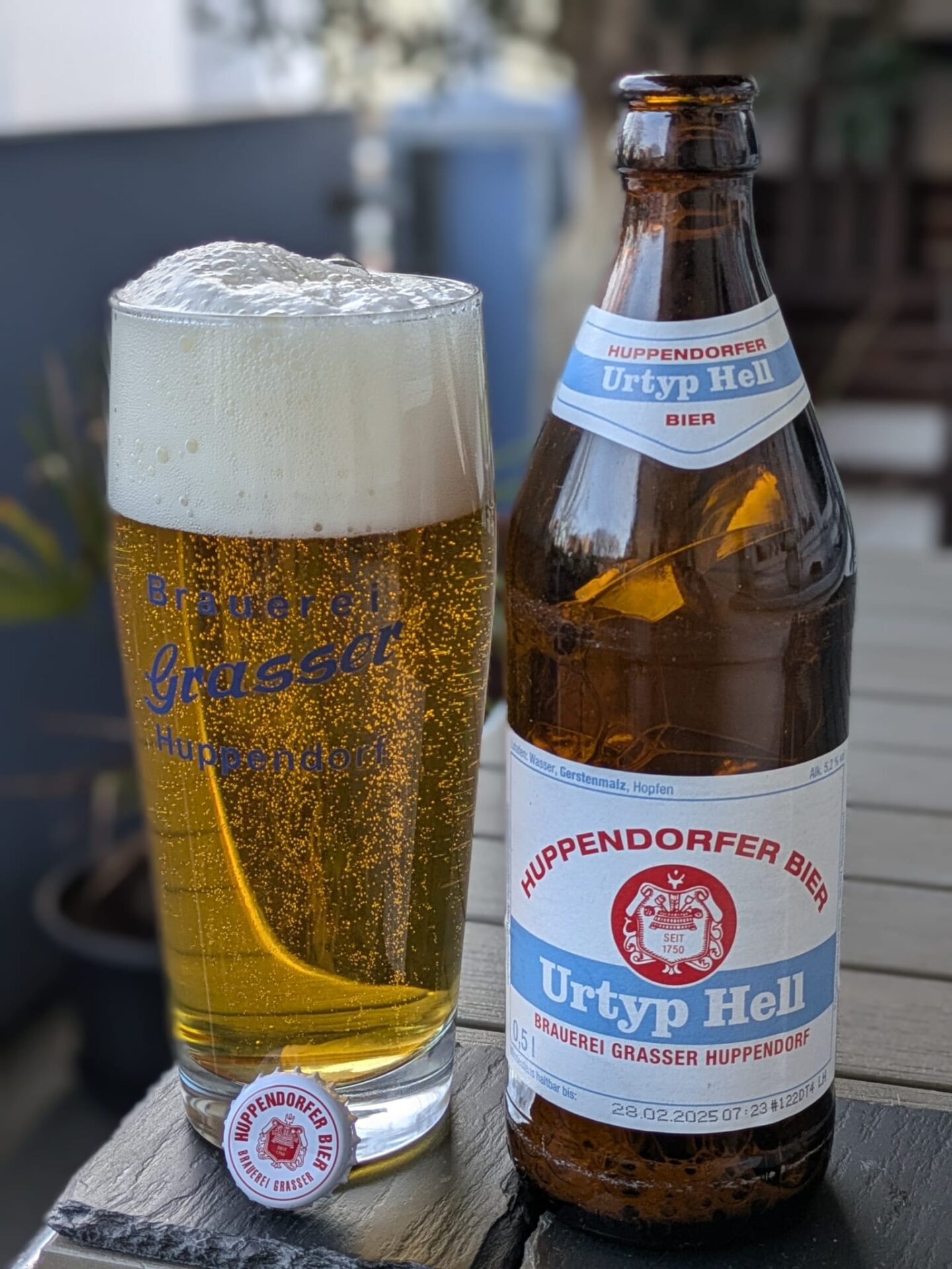 #39: Das Huppendorfer Urtyp Hell der Brauerei Grasser aus Huppendorf in der Fränkischen Schweiz