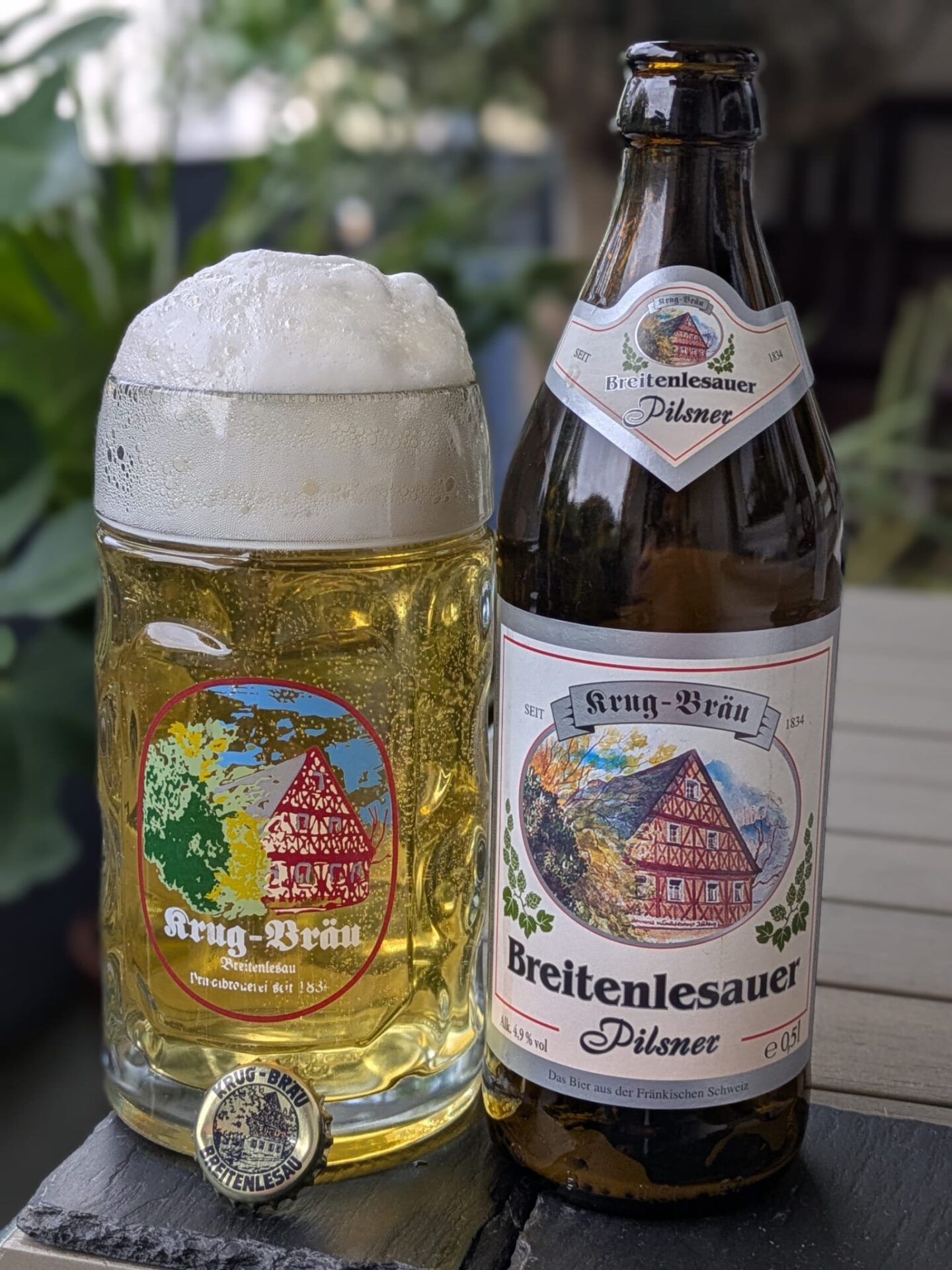 #65: Das Breitenlesauer Pilsner von Krug-Bräu aus Breitenlesau in der Fränkischen Schweiz