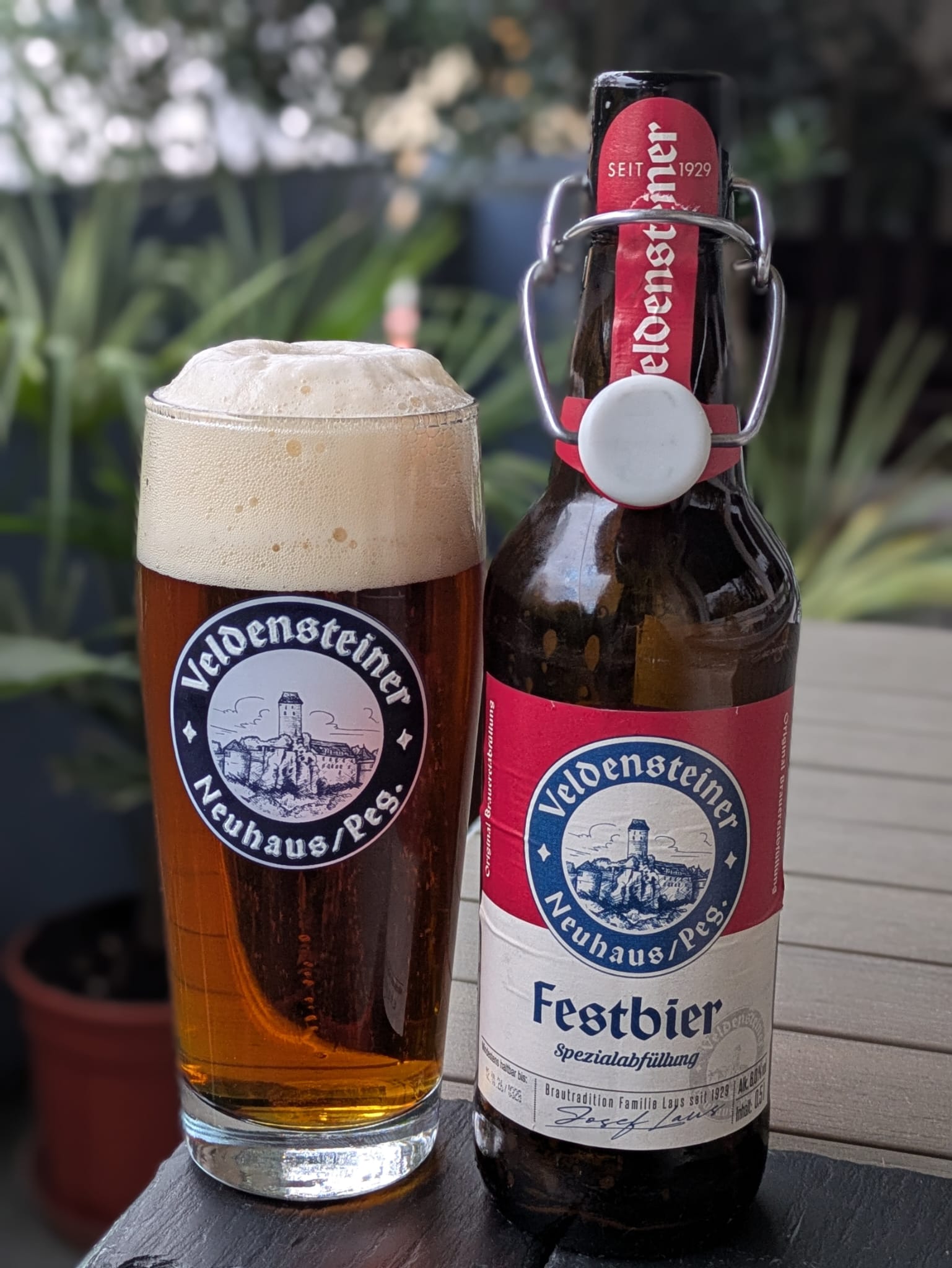 Bierprobe Veldensteiner Festbier von Kaiser-Bräu von FrankenBierFreund