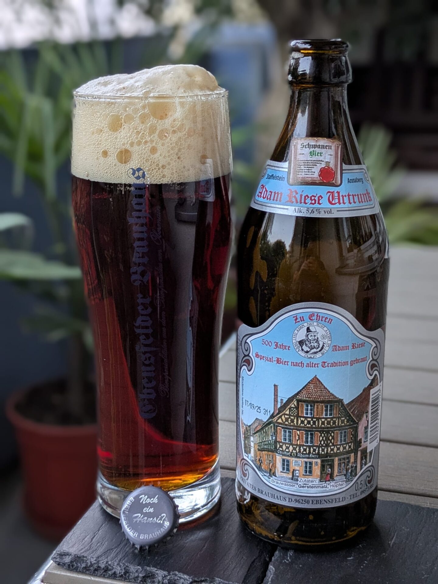 #115: Der Adam Riese Urtrunk vom Ebensfelder Brauhaus aus Ebensfeld in Oberfranken