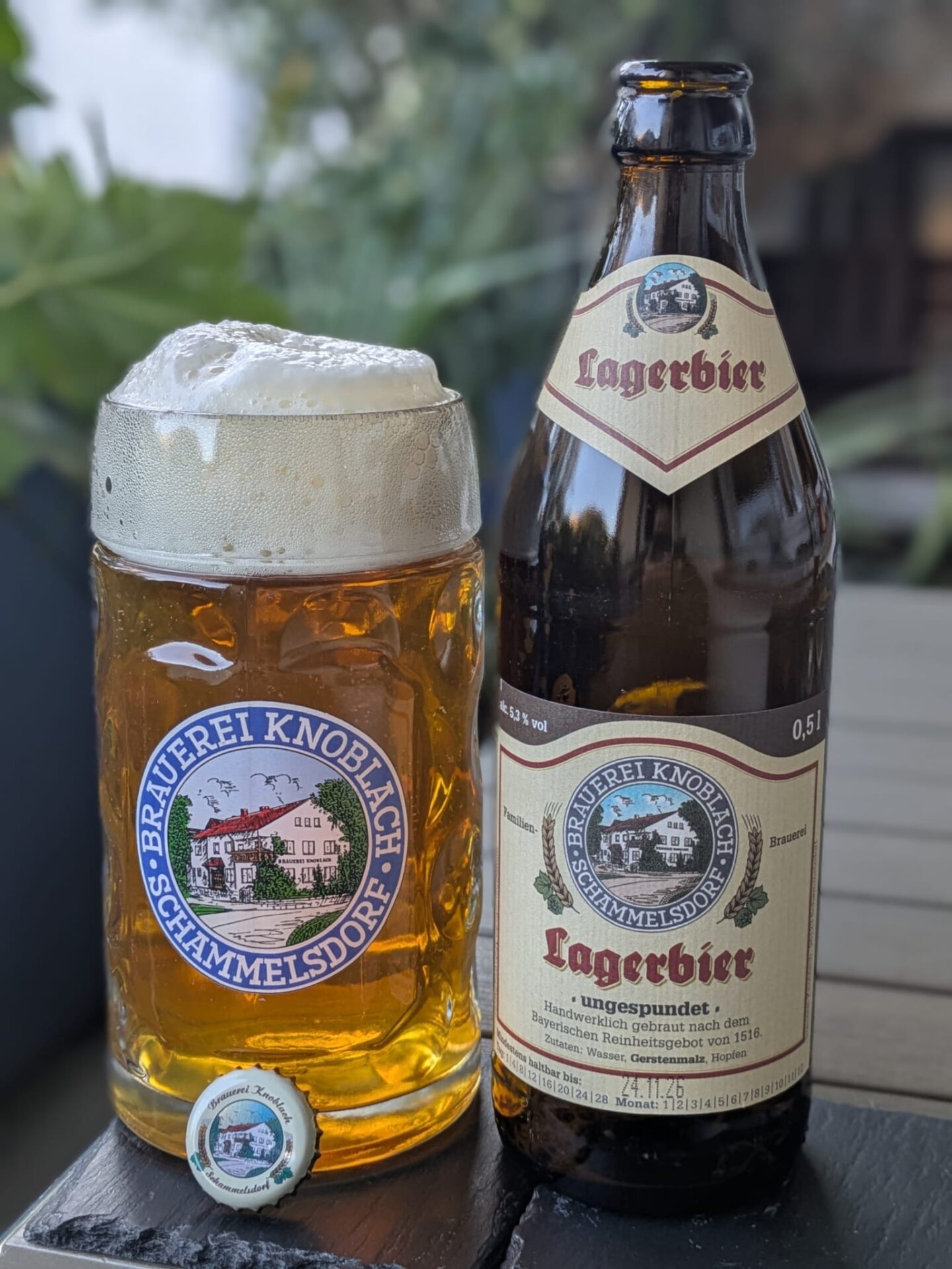 #130: Das Lagerbier der Brauerei Knoblach aus Schammelsdorf in Oberfranken