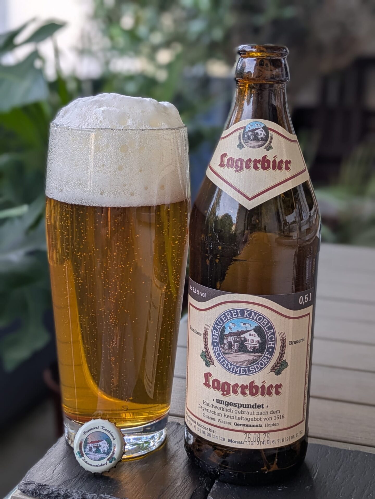#130: Das Lagerbier der Brauerei Knoblach aus Schammelsdorf in Oberfranken