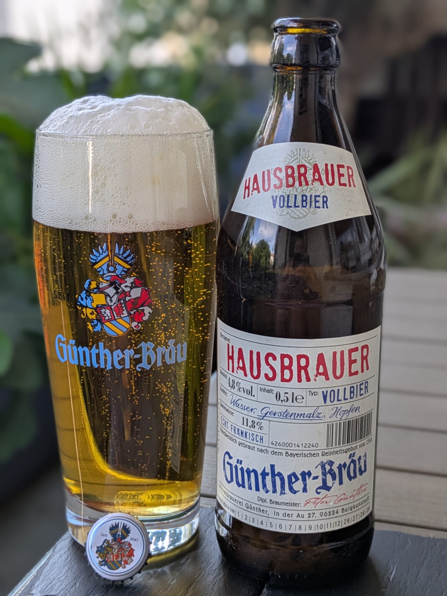 #167: Das Hausbrauer Vollbier von Günther-Bräu aus Burgkunstadt in Oberfranken