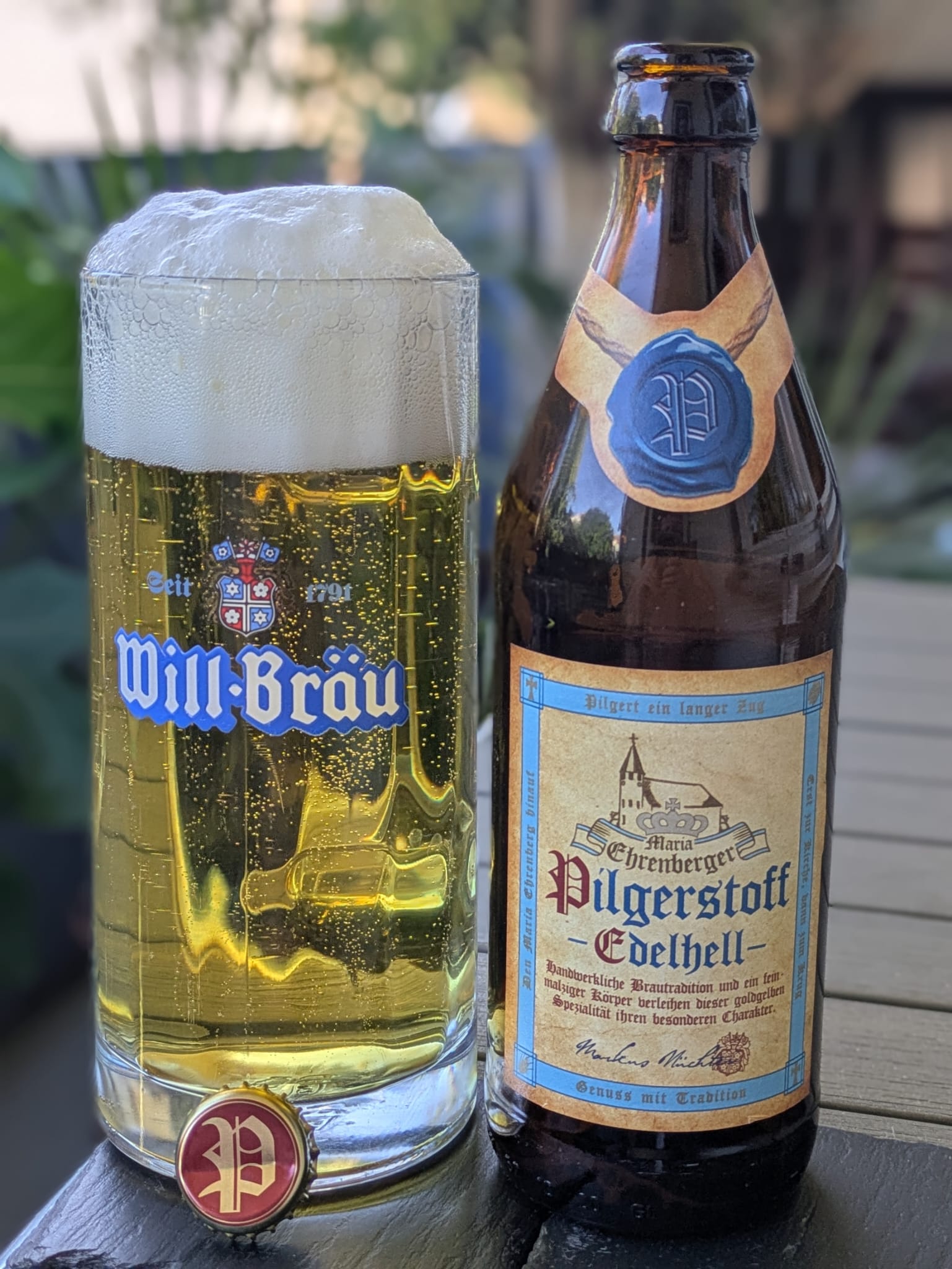 #165: Der Maria Ehrenberger Pilgerstoff Edelhell von Will-Bräu aus Motten in Unterfranken