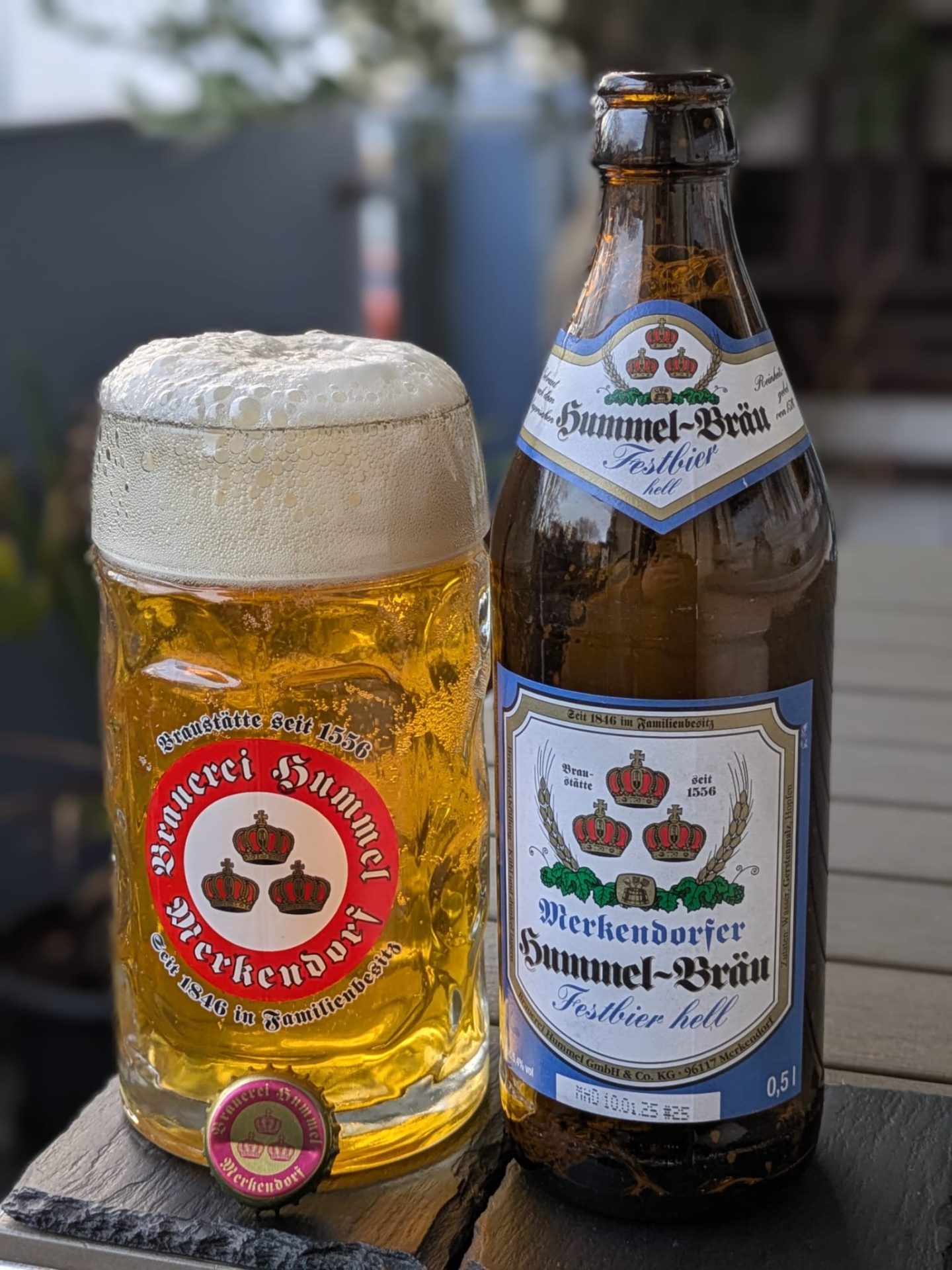 #196: Das Merkendorfer Festbier Hell der Brauerei Hummel aus Merkendorf in Oberfranken