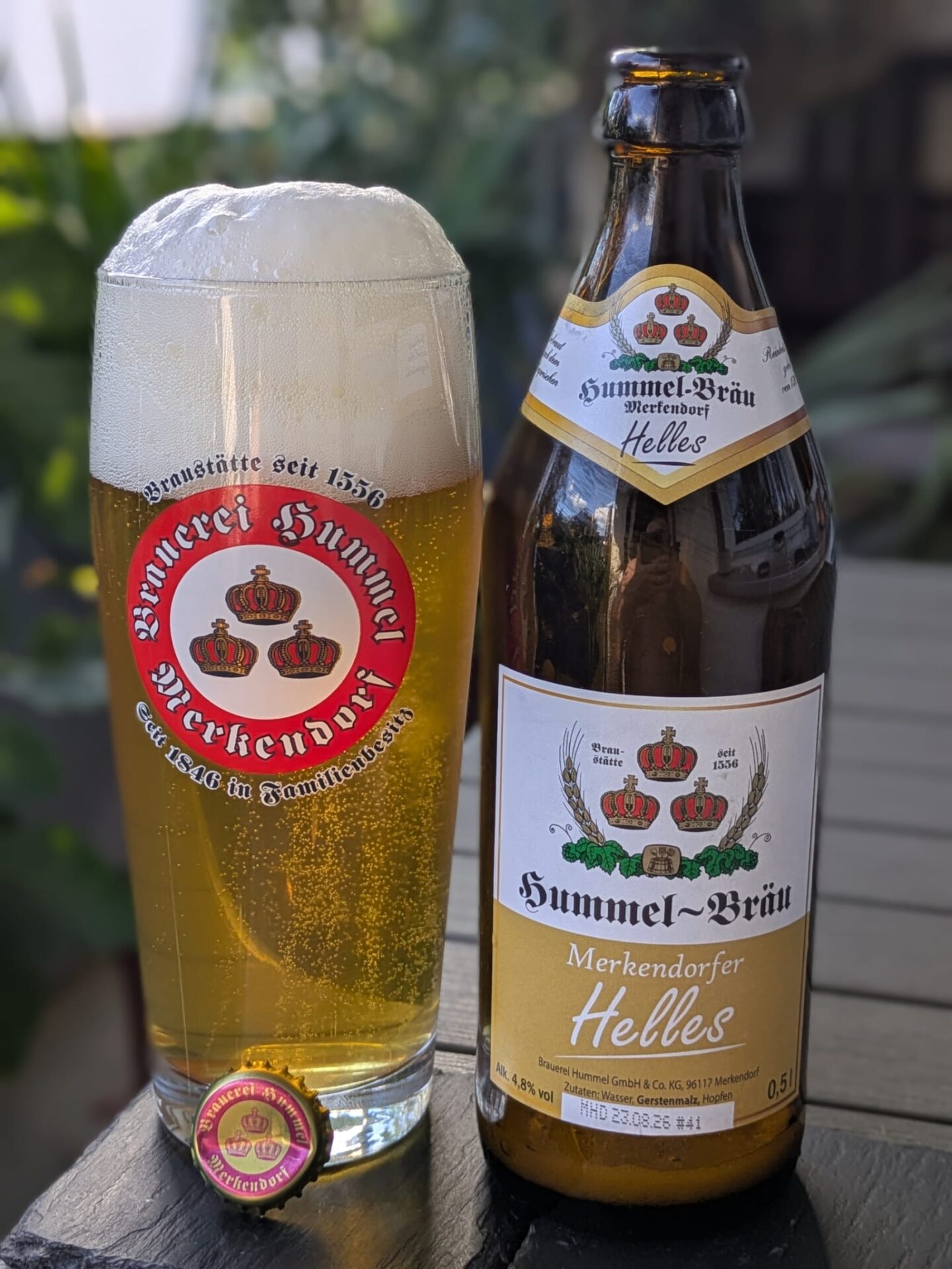 #198: Merkendorfer Helles der Brauerei Hummel aus Merkendorf in Oberfranken