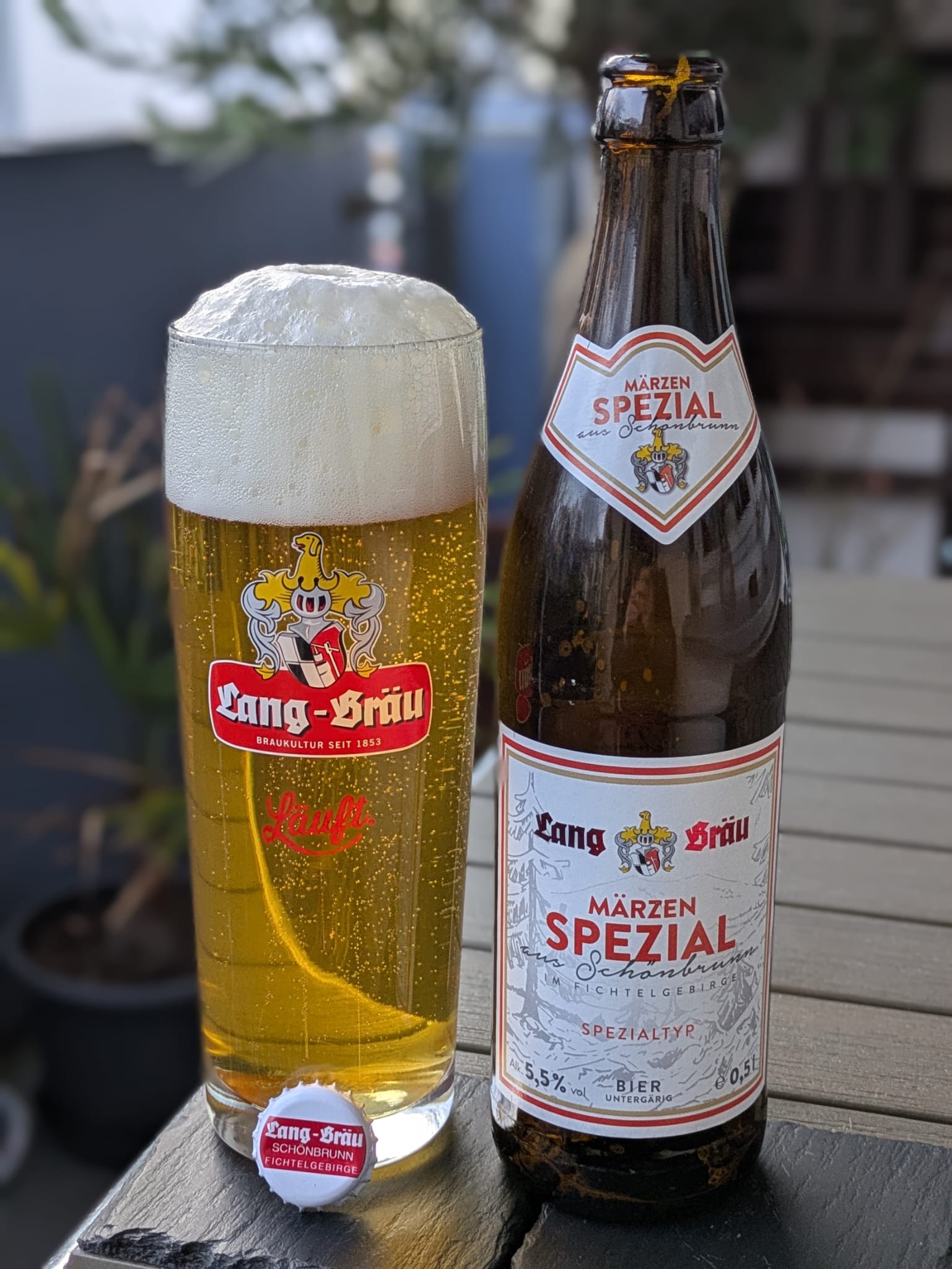 Bierprobe Märzen Spezial von Lang-Bräu von FrankenBierFreund