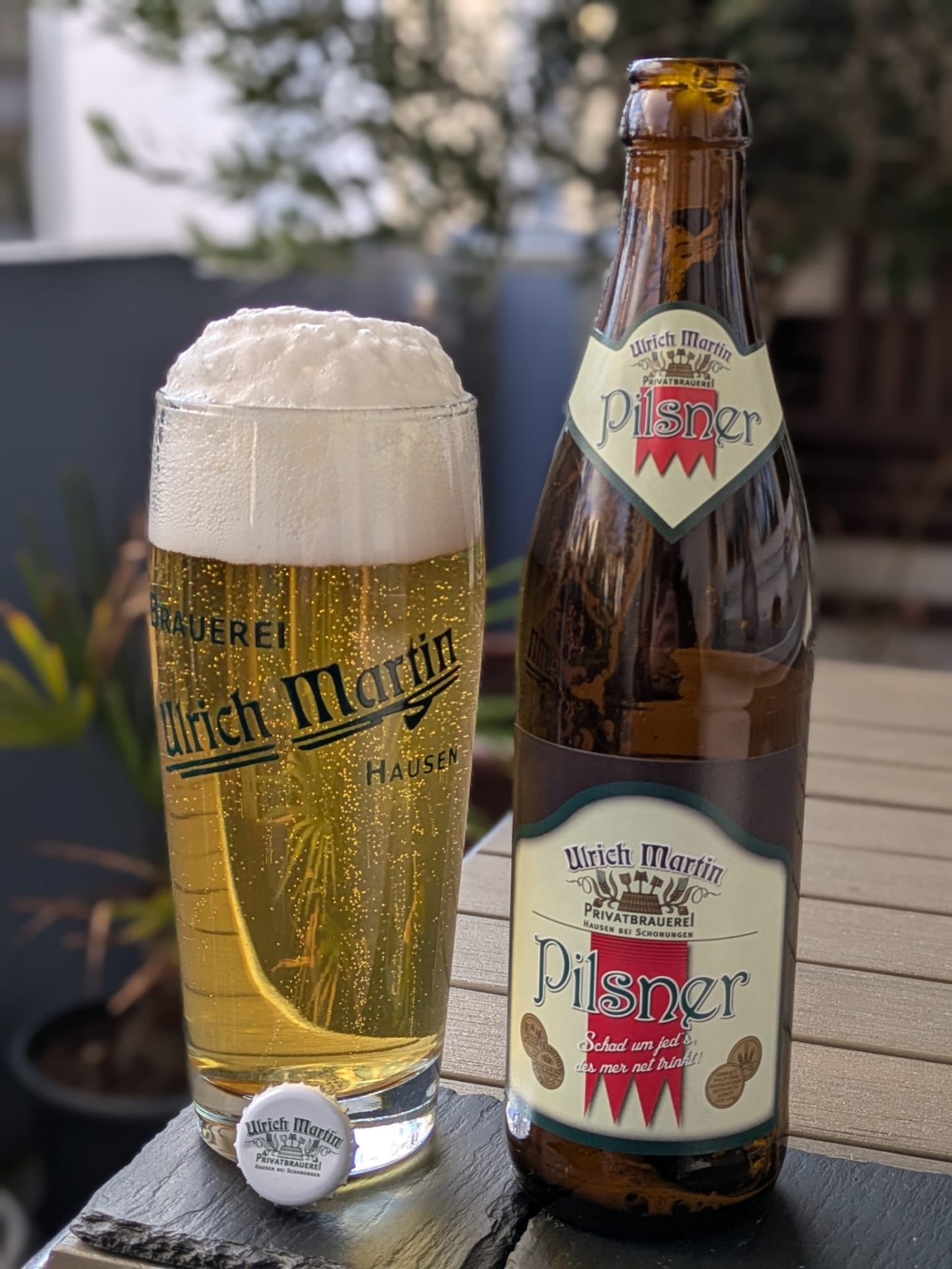 #208: Das Pilsener der Privatbrauerei Ulrich Martin aus Hausen in Unterfranken