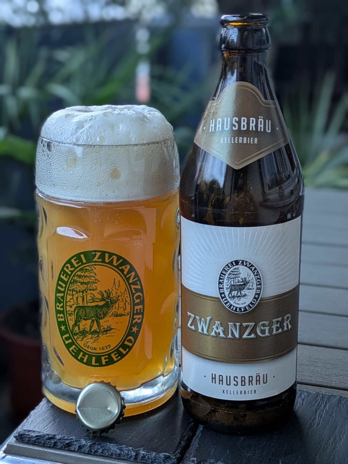 #193: Das Hausbräu Kellerbier der Brauerei Zwanzger aus Uehlfeld in Mittelfranken