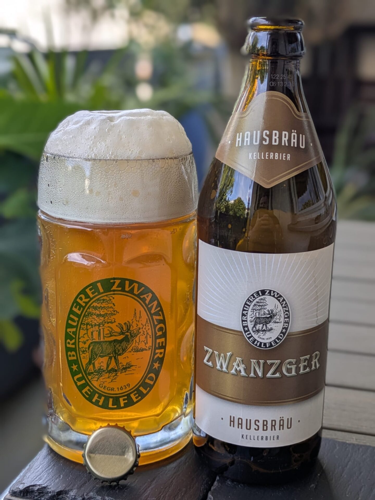 #193: Das Hausbräu Kellerbier der Brauerei Zwanzger aus Uehlfeld in Mittelfranken
