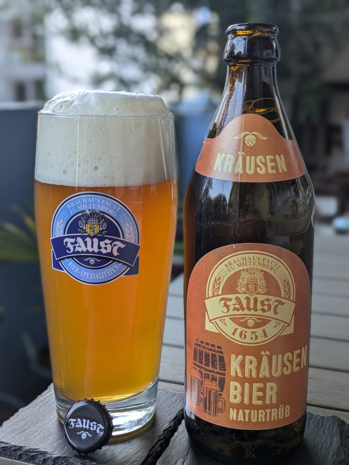 #128: Das Kräusen Bier natürtrüb vom Brauhaus Faust aus Miltenberg in Unterfranken