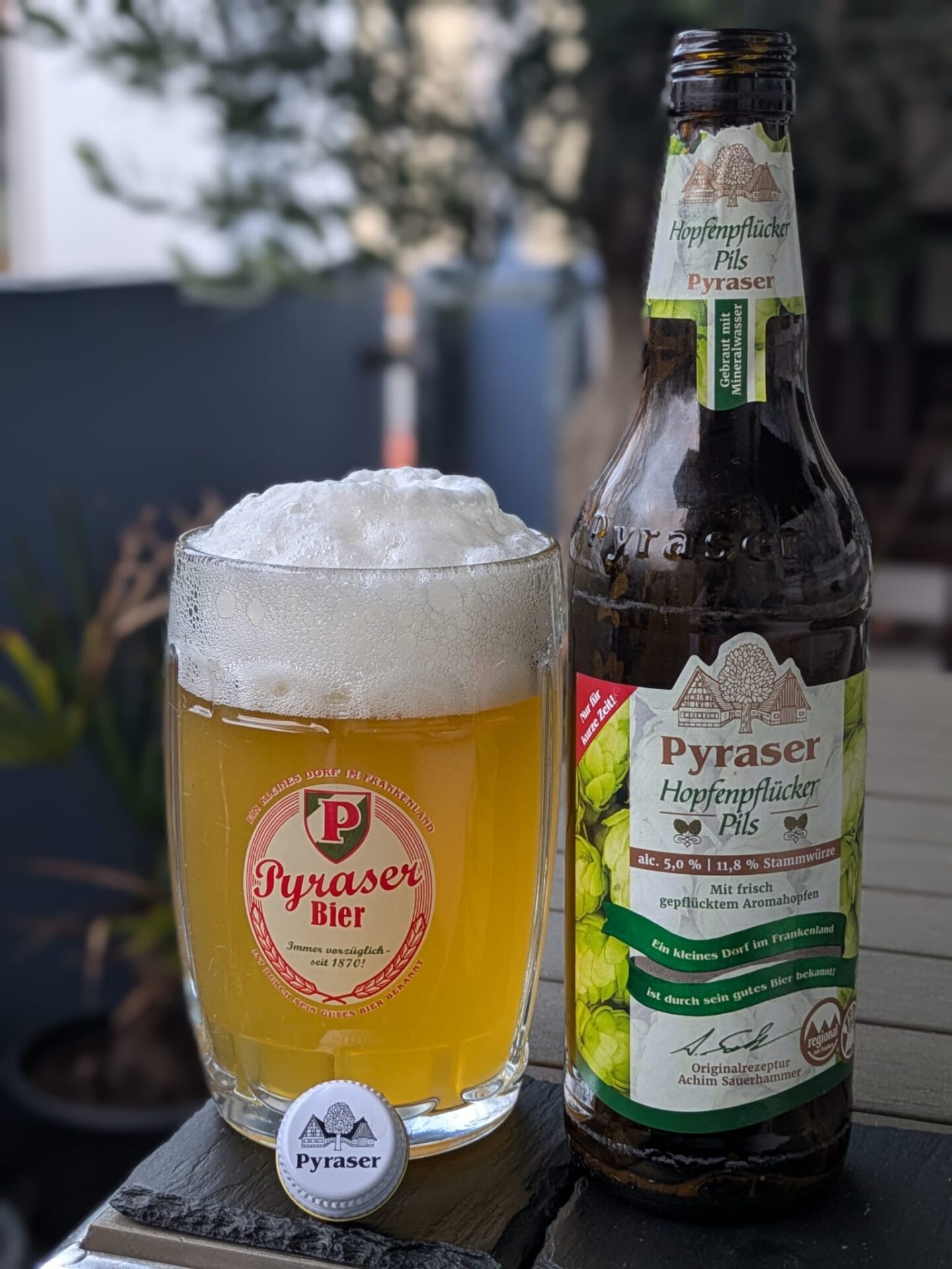 #213: Das Hopfenpflücker Pils der Pyraser Landbrauerei aus Thalmässing in Mittelfranken
