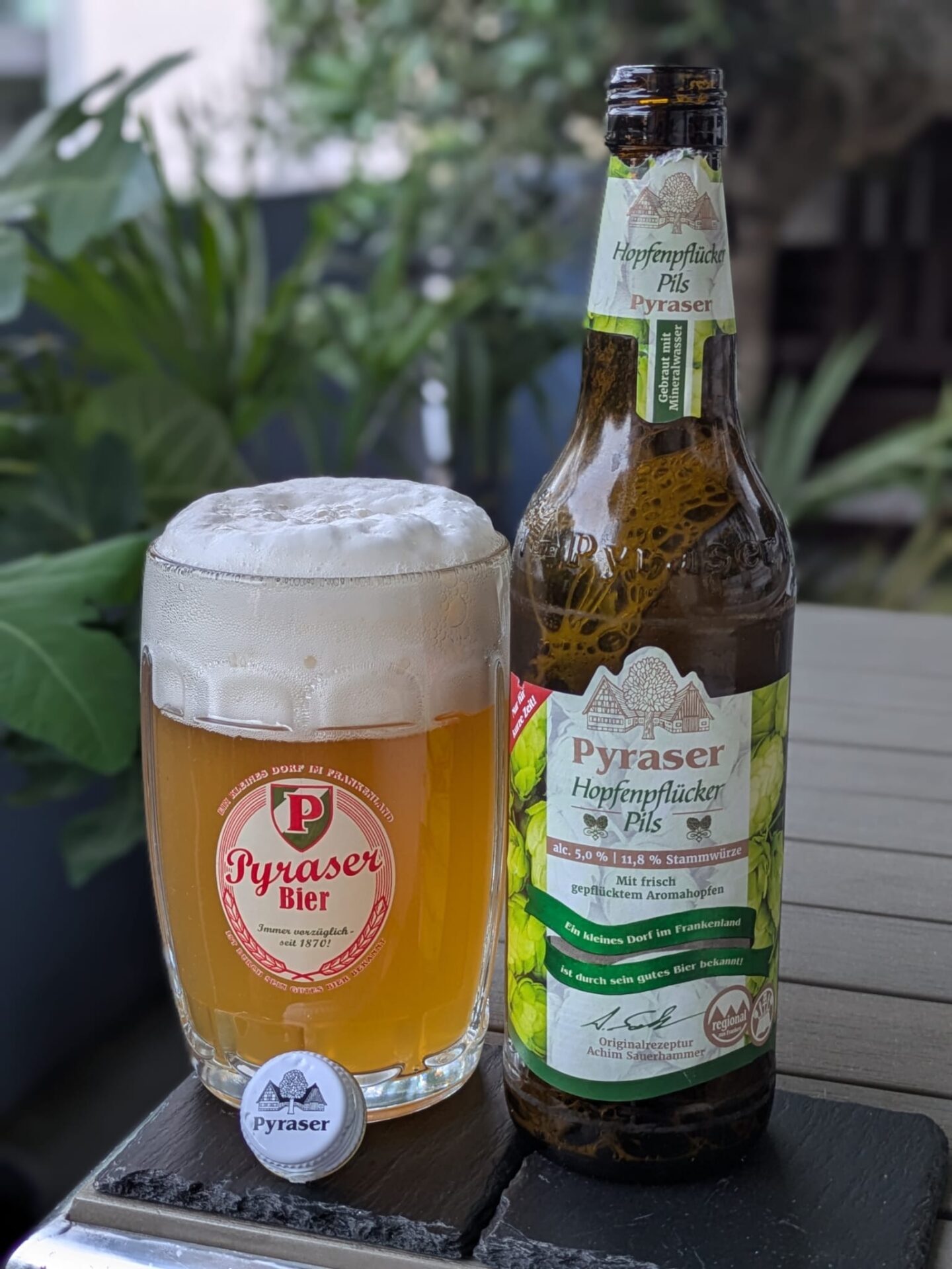 #213: Das Hopfenpflücker Pils der Pyraser Landbrauerei aus Thalmässing in Mittelfranken