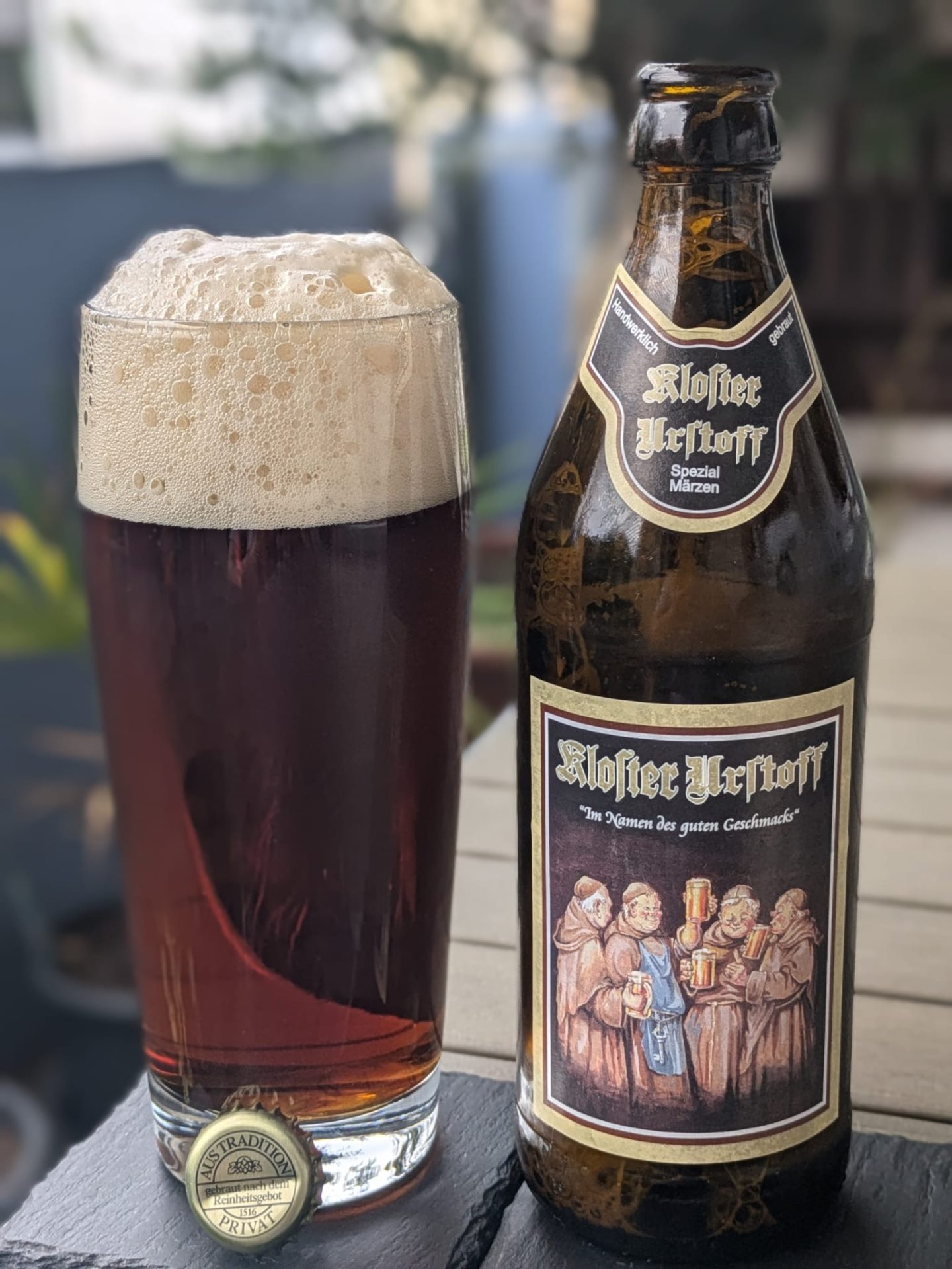 #129: Das Kloster Urstoff Spezial Märzen von Rother Bräu aus Hausen vor der Rhön in Unterfranken