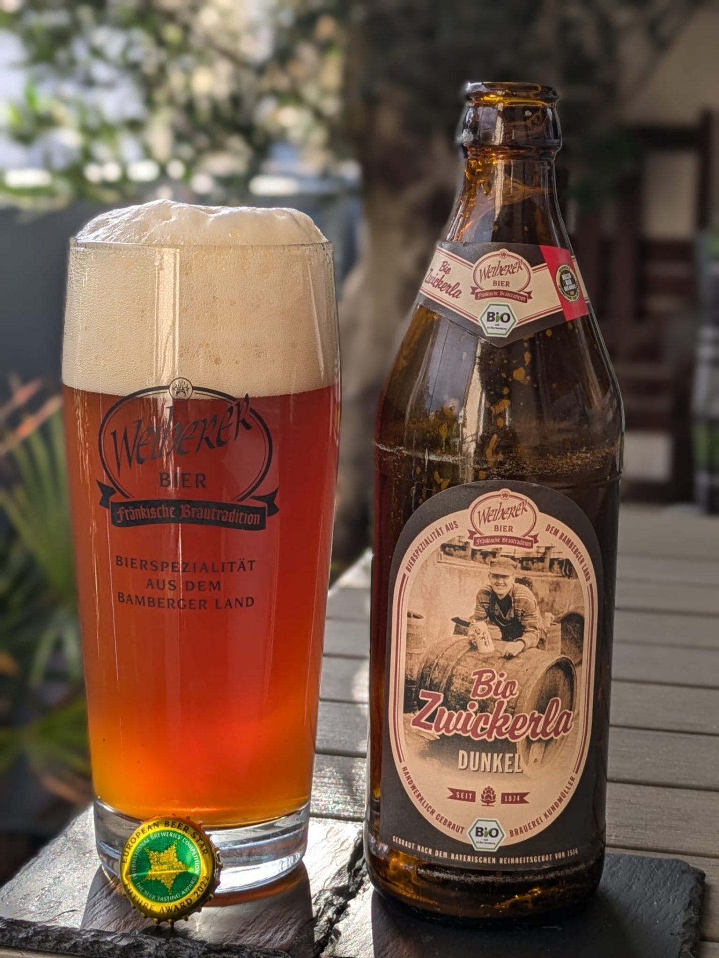 #17: Das Weiherer Bio Zwickerla dunkel der Brauerei Kundmüller aus Weiher in Oberfranken