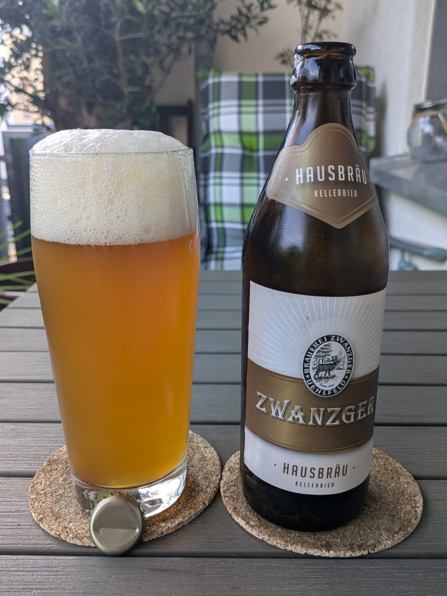 #193: Das Hausbräu Kellerbier der Brauerei Zwanzger aus Uehlfeld in Mittelfranken