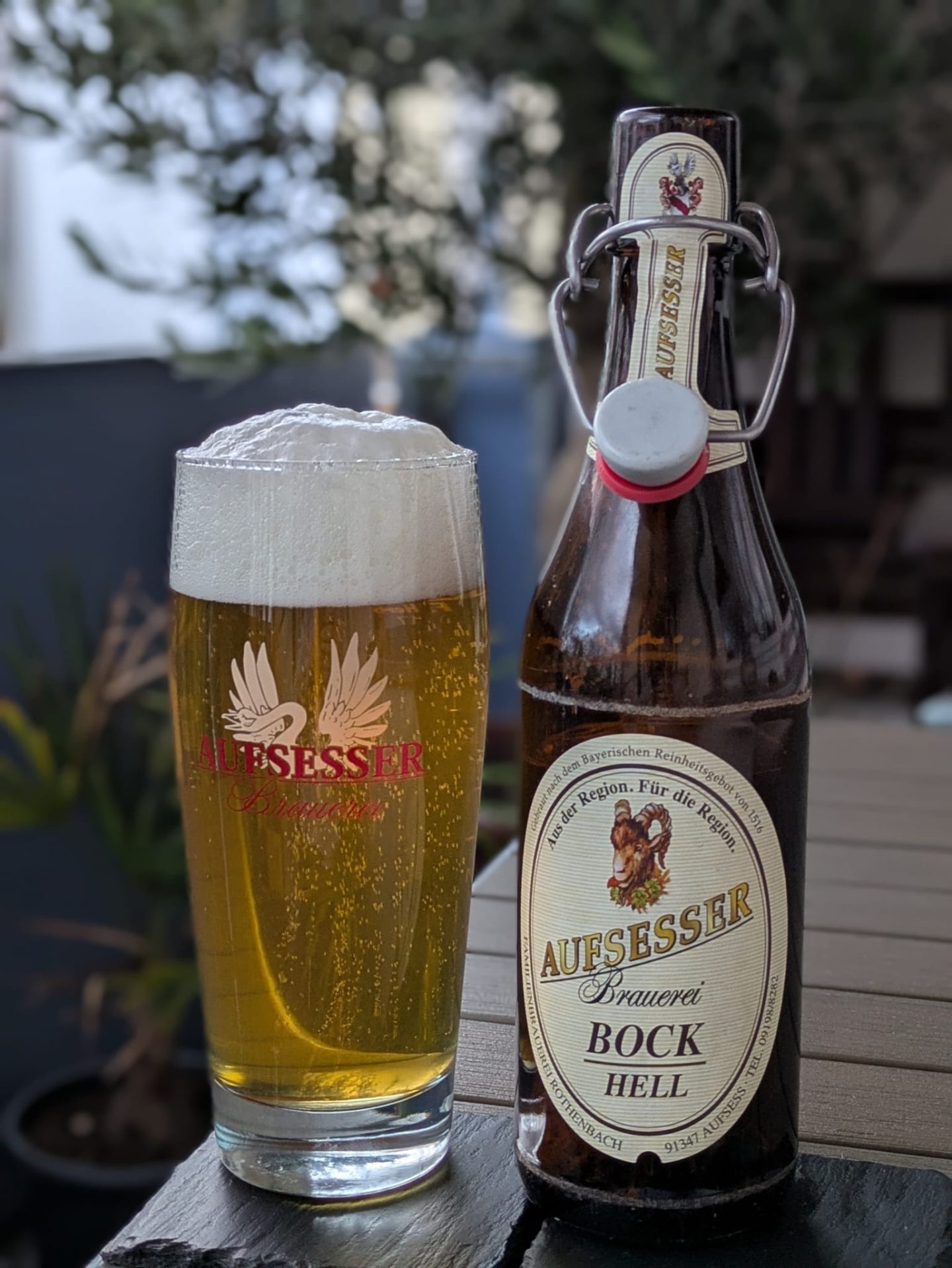 #111: Der Bock Hell der Brauerei Aufsesser aus Aufseß in der Fränkischen Schweiz