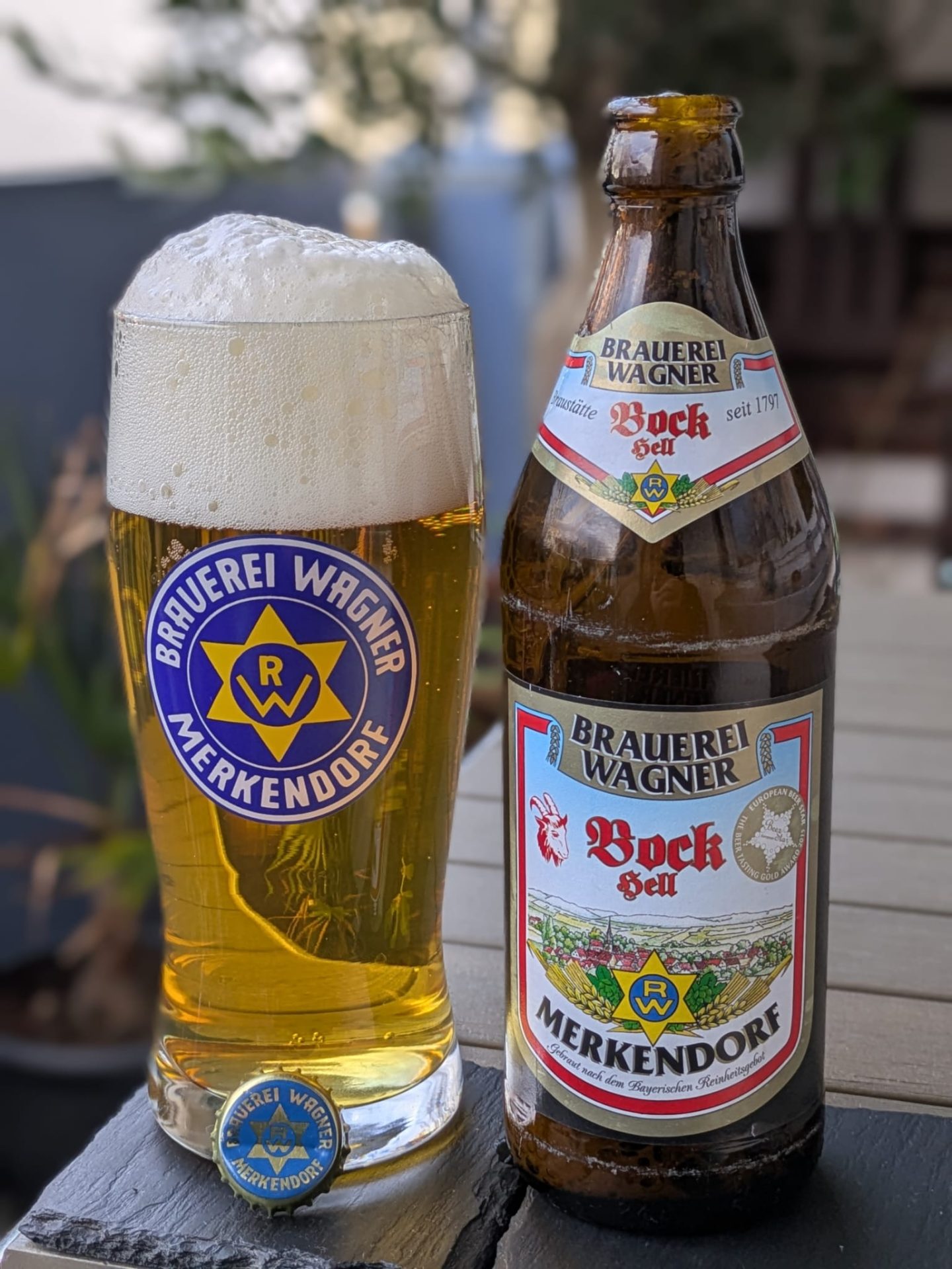 #104: Der Bock Hell der Brauerei Wagner aus Merkendorf in Oberfranken