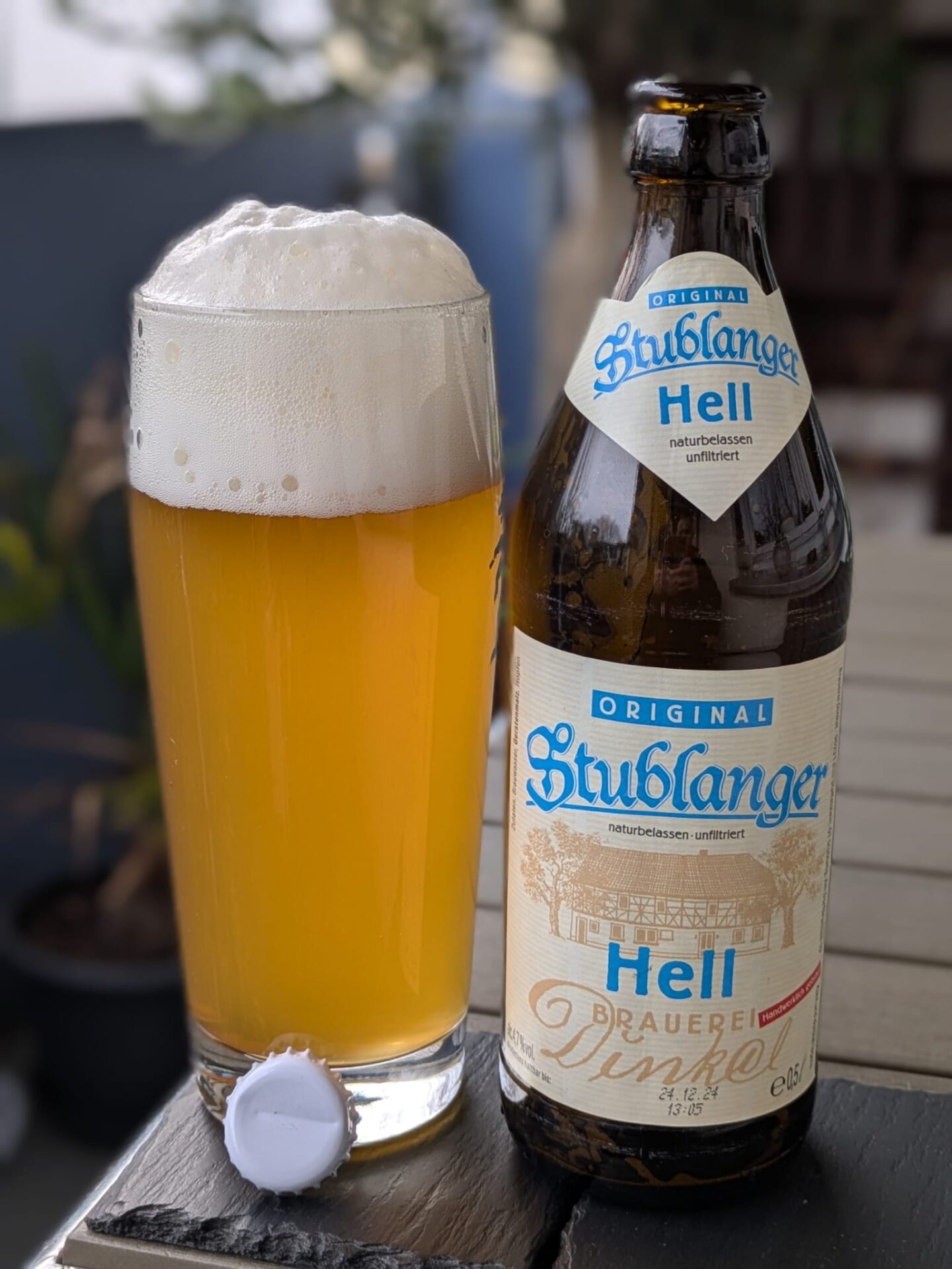#252: Das Stublanger Hell der Brauerei Dinkel aus Stublang in Oberfranken
