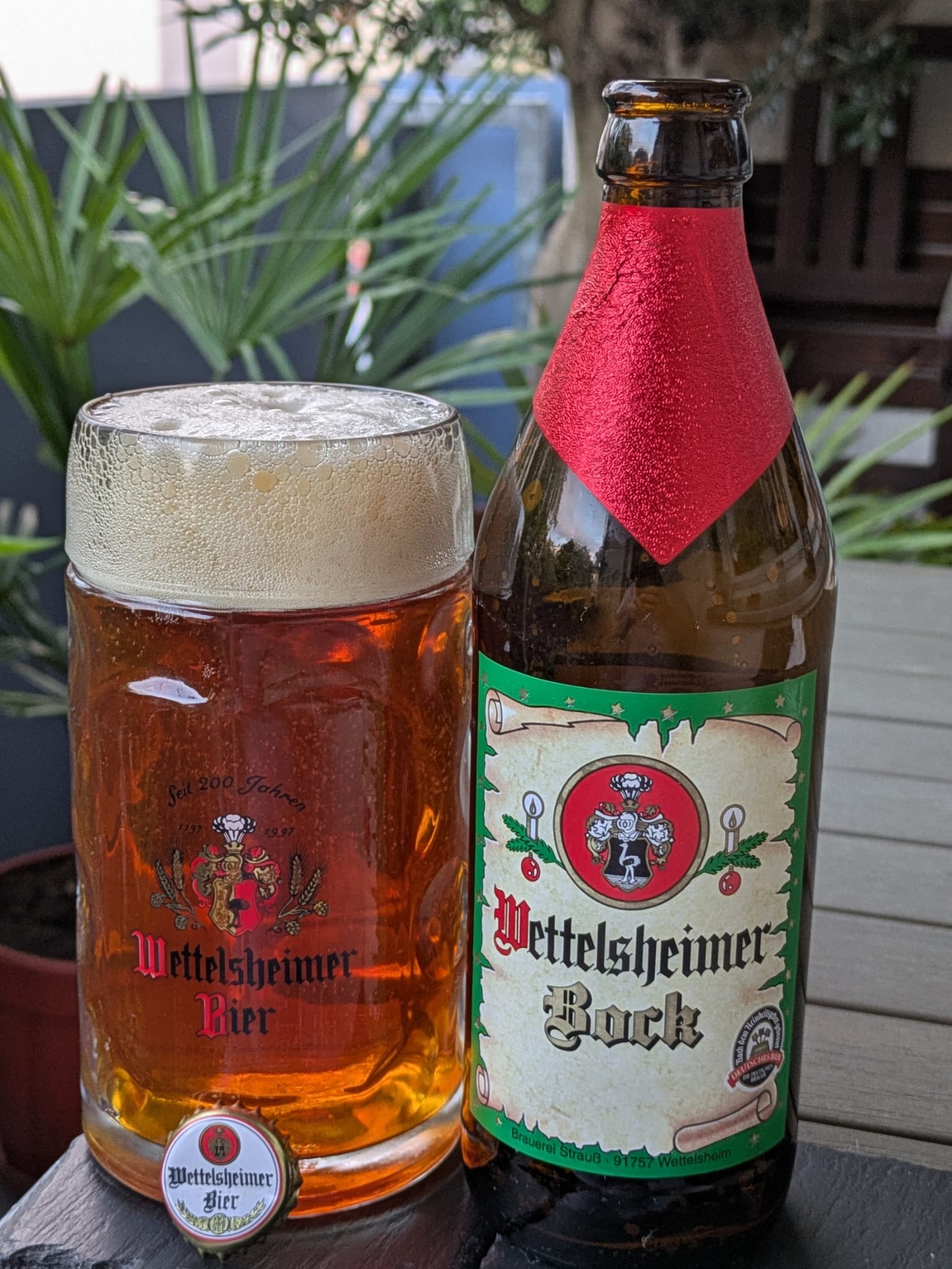 #272: Der Wettelsheimer Bock dunkel der Brauerei Strauß aus Wettelsheim in Mittelfranken