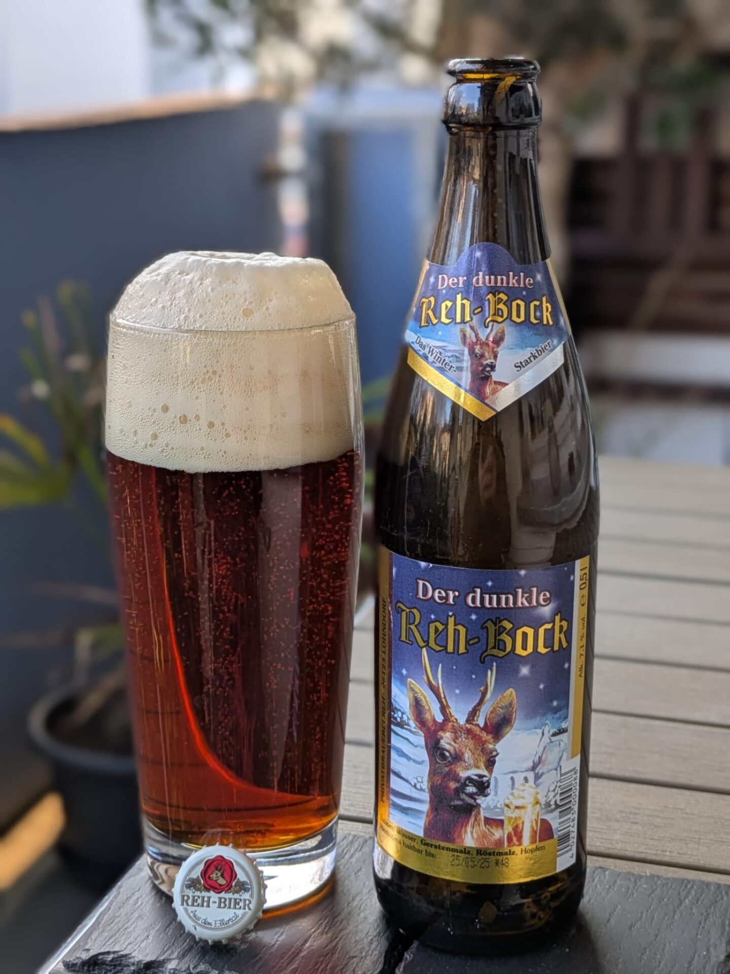 #297: Der dunkle Reh-Bock der Privatbrauerei Reh aus Lohndorf in der Fränkischen Schweiz