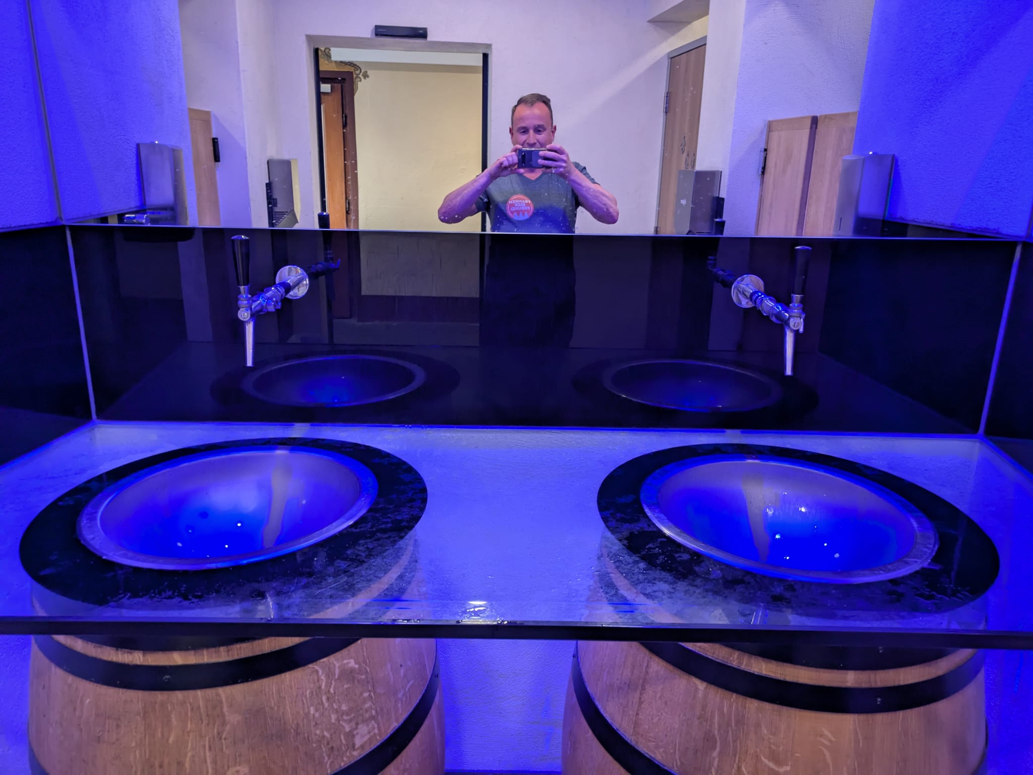 Toilettenraum im Brauerei-Gasthof Fässla von FrankenBierFreund