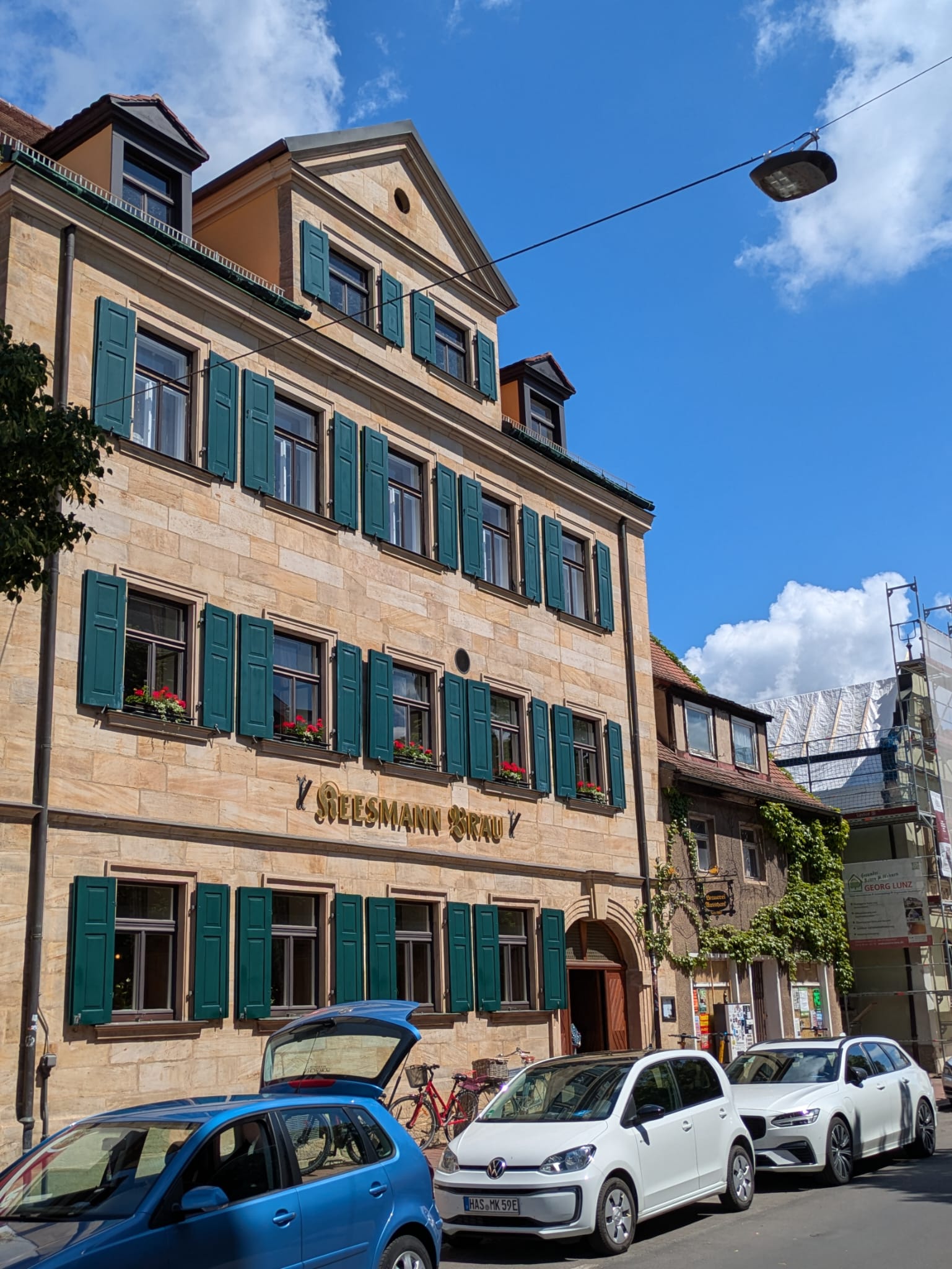 Biergarten der Brauerei Keesmann von FrankenBierFreund