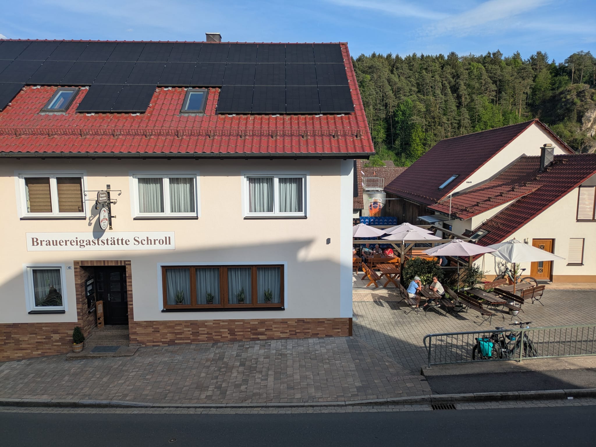 Brauereigaststätte Schroll samt Terrasse in Nankendorf von FrankenBierFreund