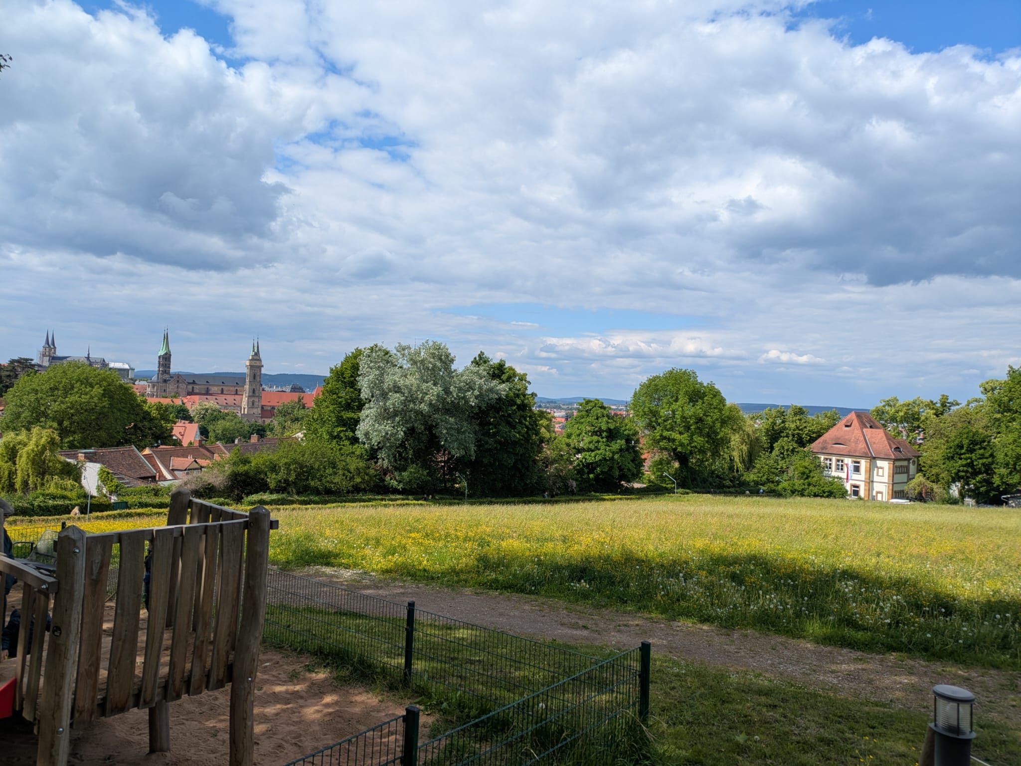 Blick vom Spezial-Keller über die Bamberger Altstadt samt Dom von FrankenBierFreund