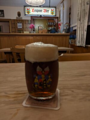 Leupser Dunkel im Brauerei Gasthaus Gradl von FrankenBierFreund