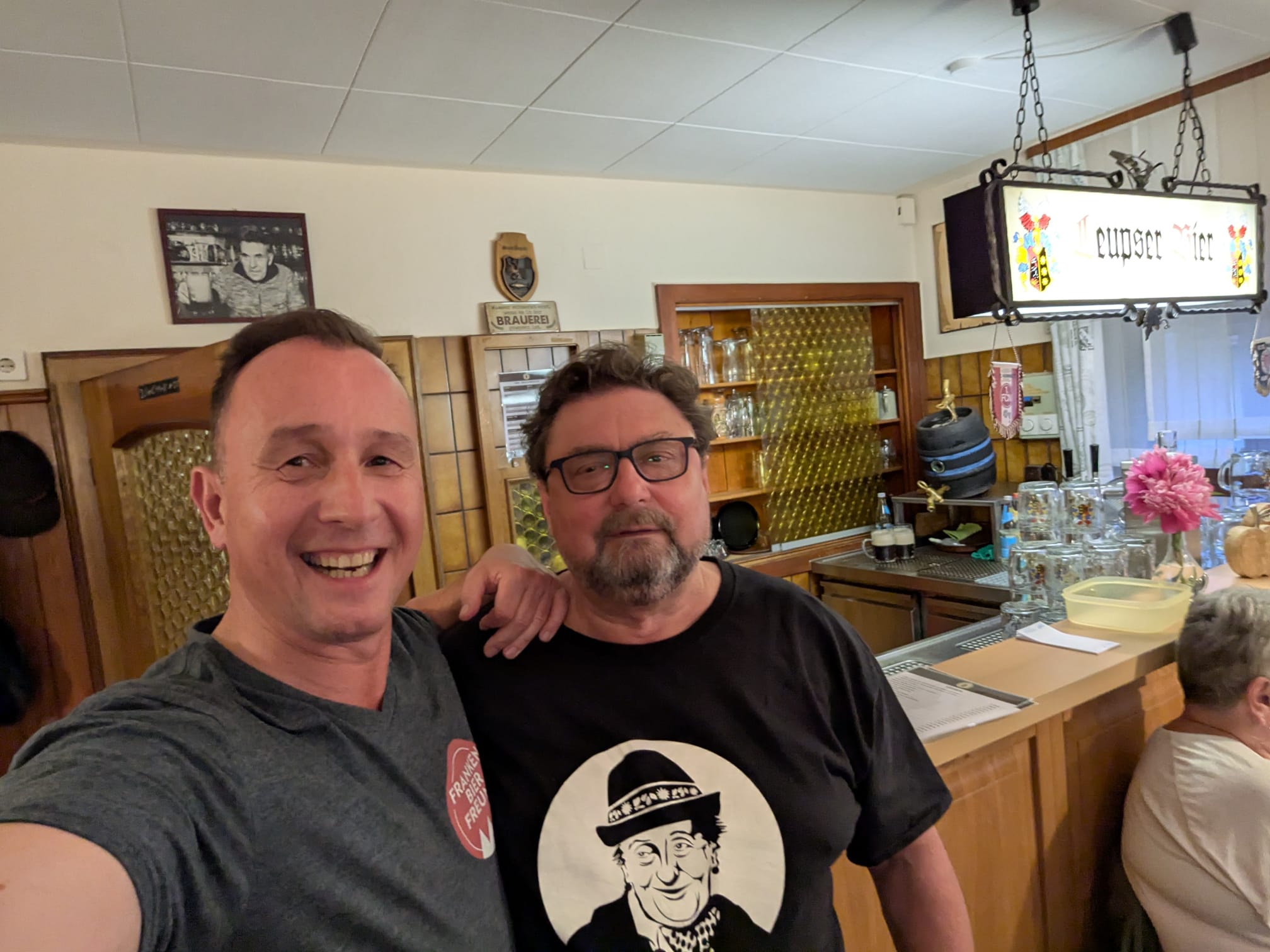FrankenBierFreund trifft Reinhold Wallner im Brauerei Gasthof Gradl