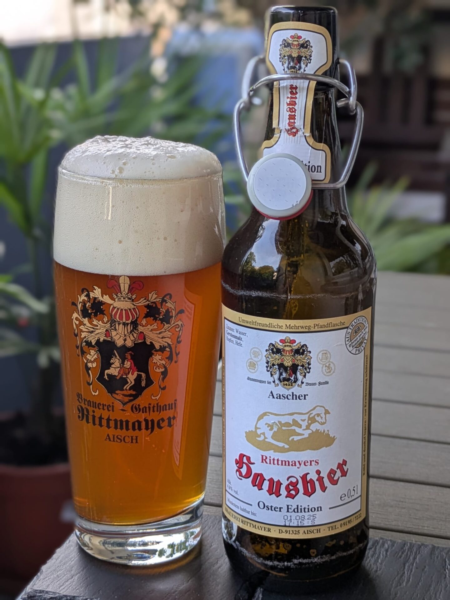 #322: Das Aascher Hausbier Oster-Edition der Brauerei Rittmayer aus Aisch in Mittelfranken