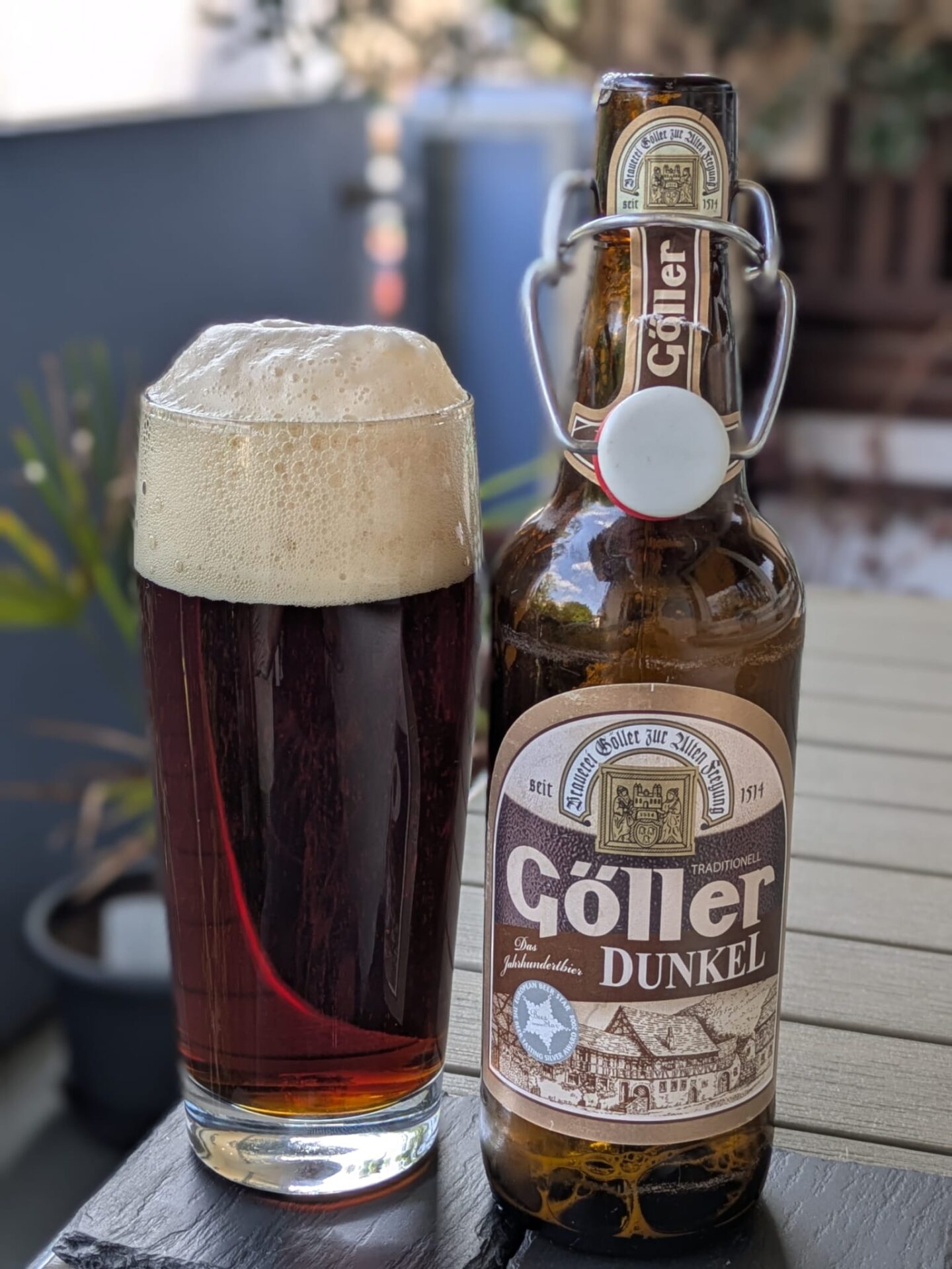 #366: Das Göller Dunkel der Brauerei Göller aus Zeil am Main in Unterfranken