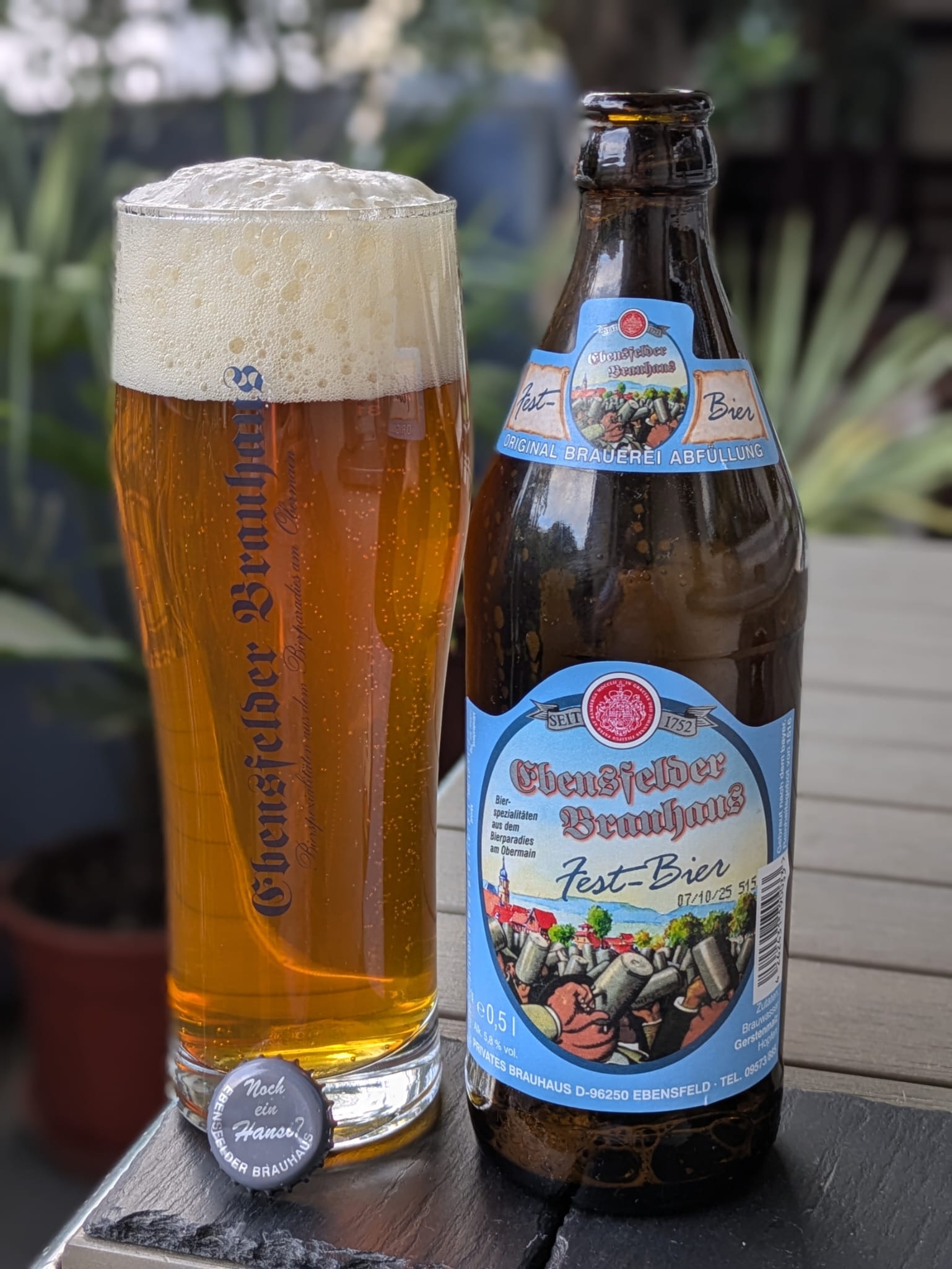 #387: Das Festbier vom Ebensfelder Brauhaus aus Ebensfeld in Oberfranken