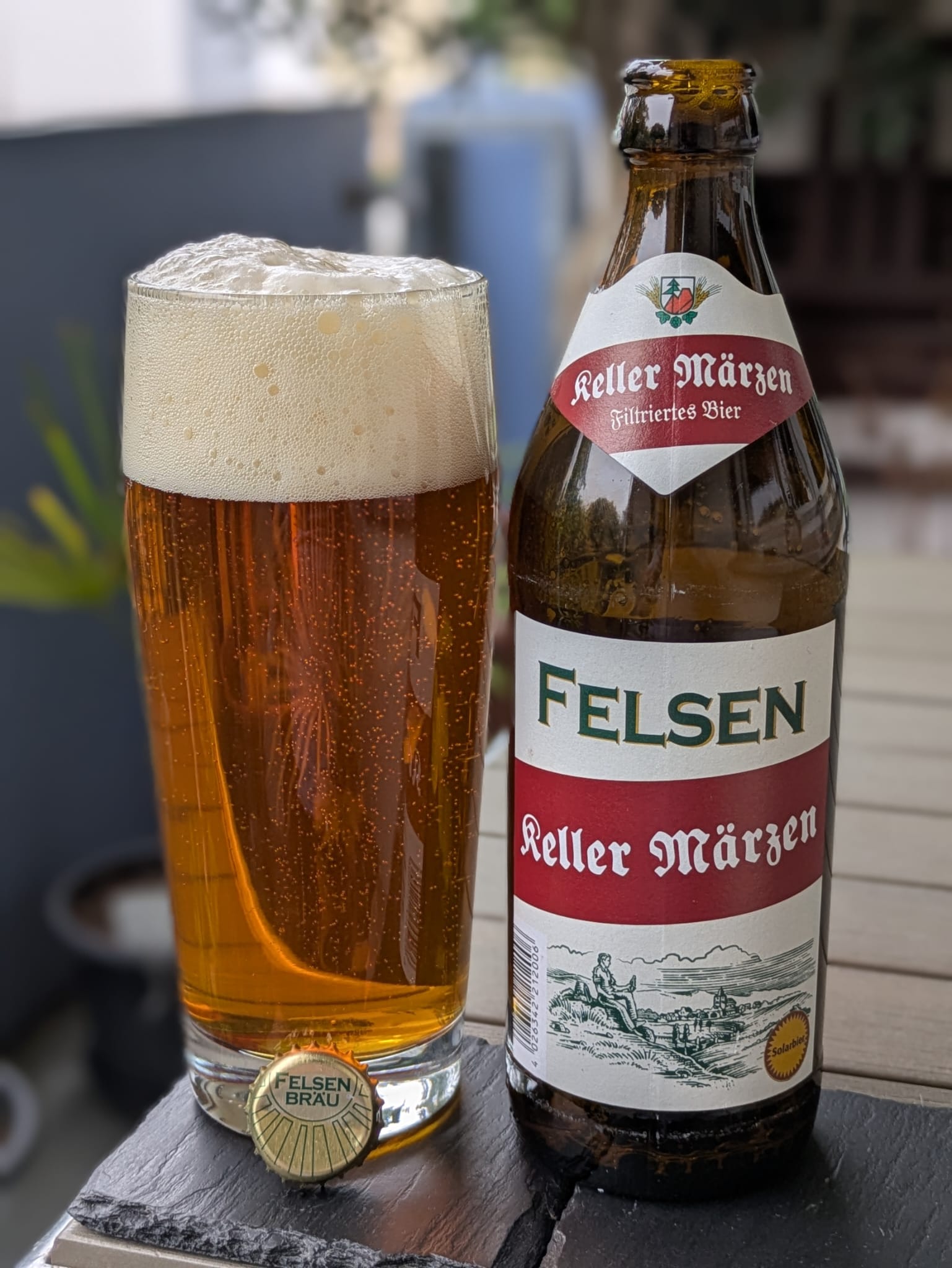 Bierprobe Keller Märzen von Felsenbräu von FrankenBierFreund