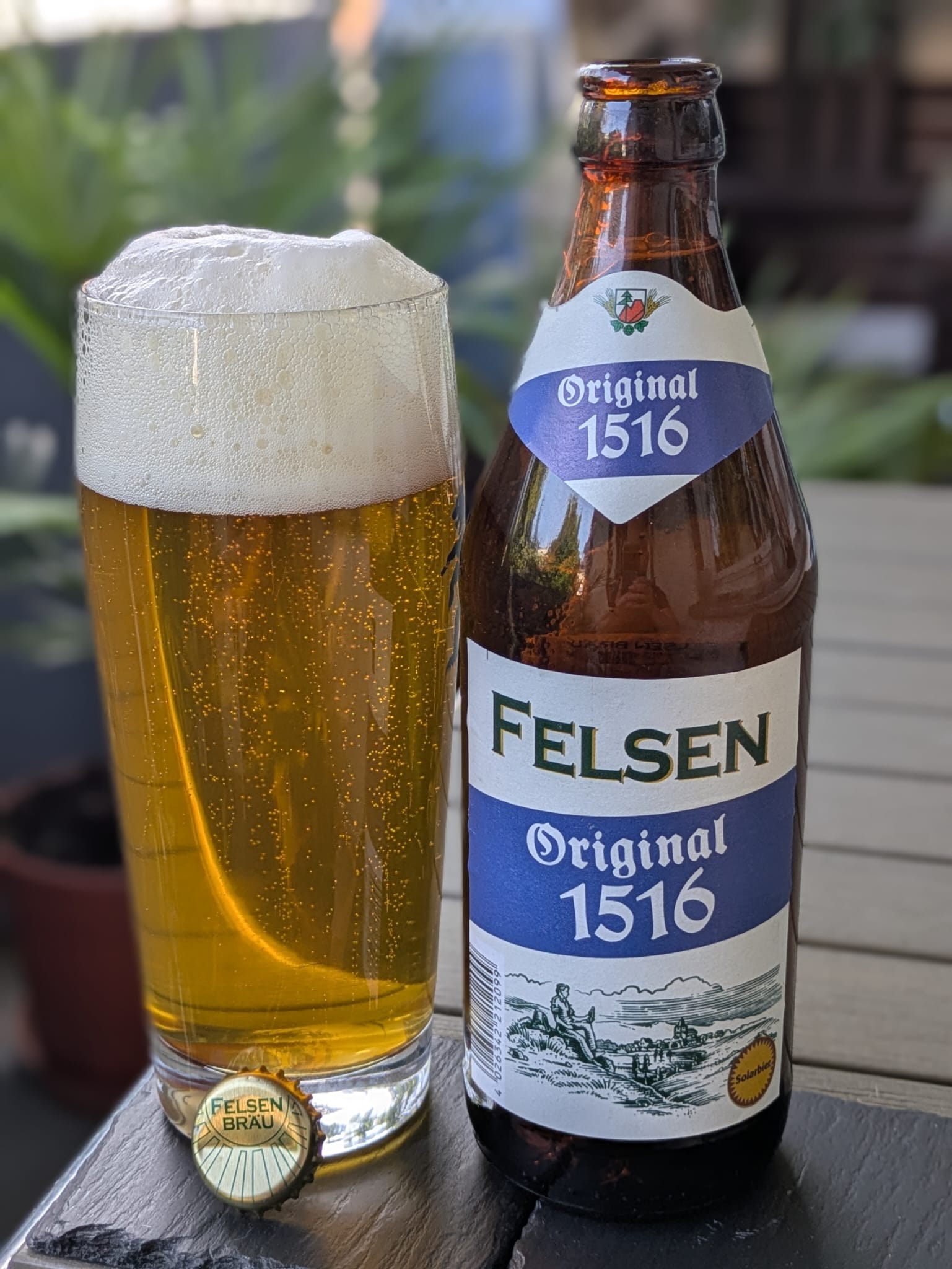 Bierprobe Original 1516 von Felsenbräu von FrankenBierFreund