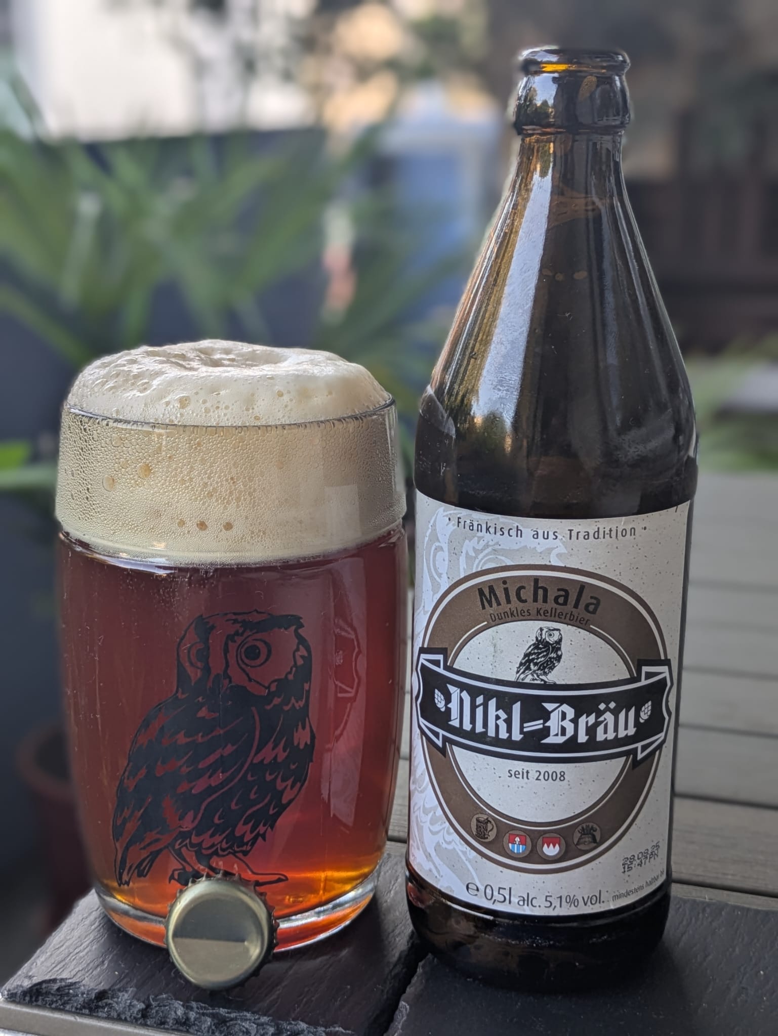 Bierprobe Michala von Nikl-Bräu von FrankenBierFreund