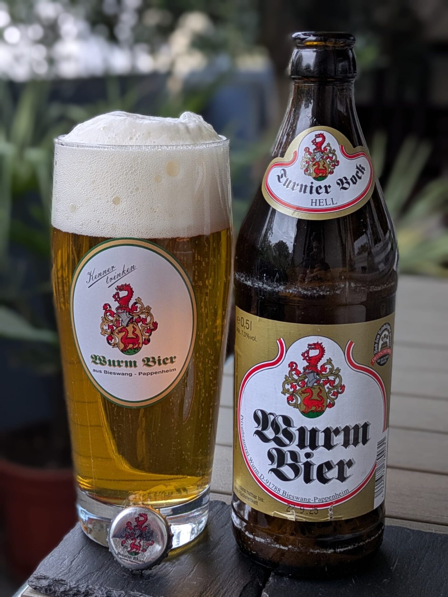 #382: Der Turnier Bock Hell der Privatbrauerei Wurm aus Bieswang in Mittelfranken