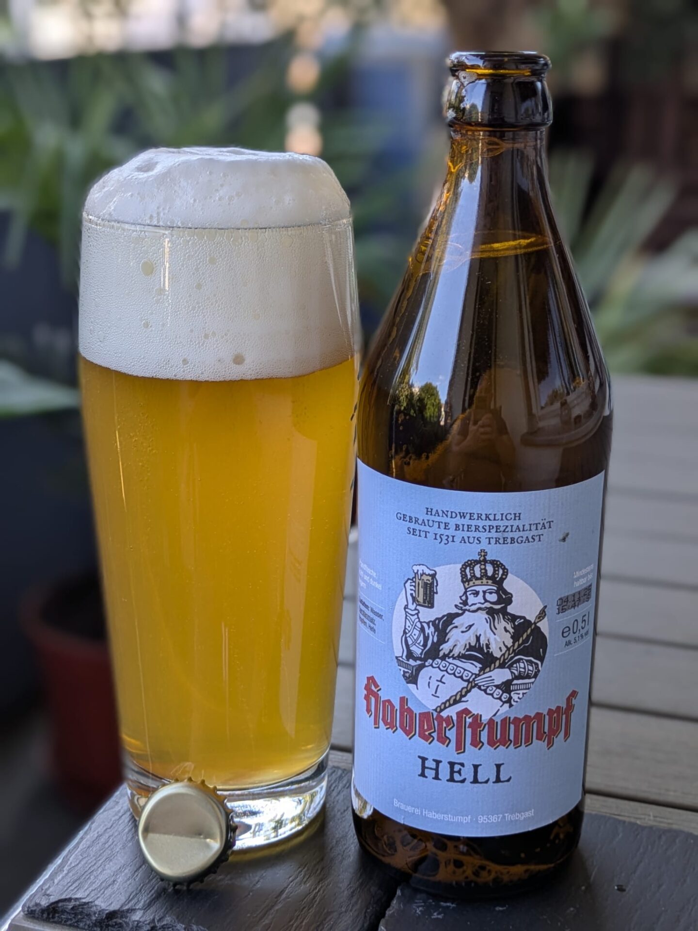 #406: Das Haberstumpf Hell der Brauerei Haberstumpf aus Trebgast in Oberfranken