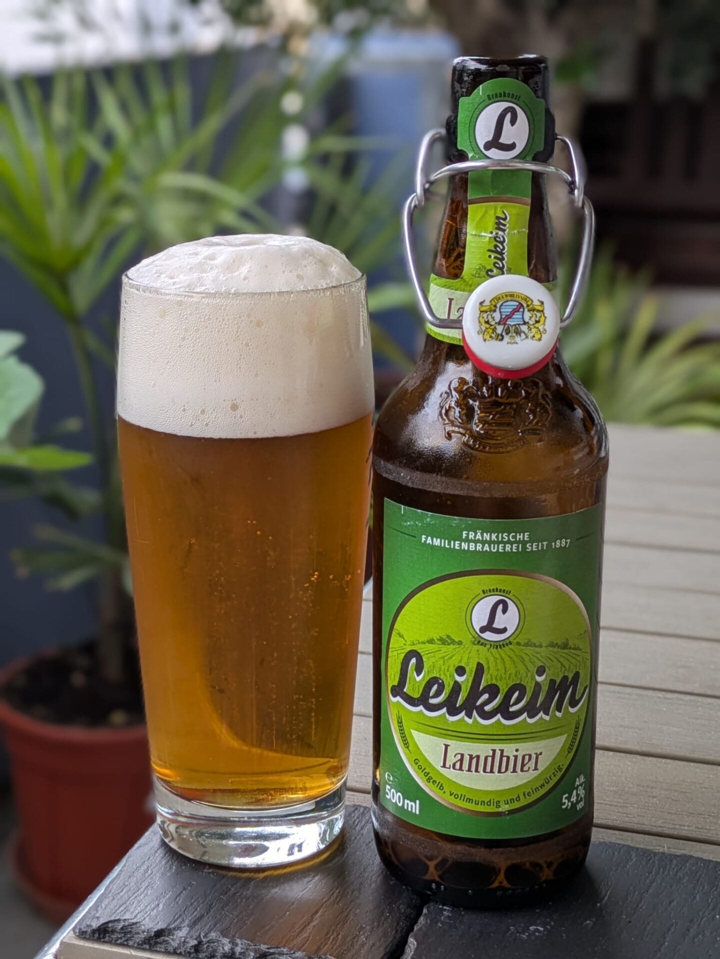 #454: Das Landbier der Brauerei Leikeim aus Altenkunstadt in Oberfranken