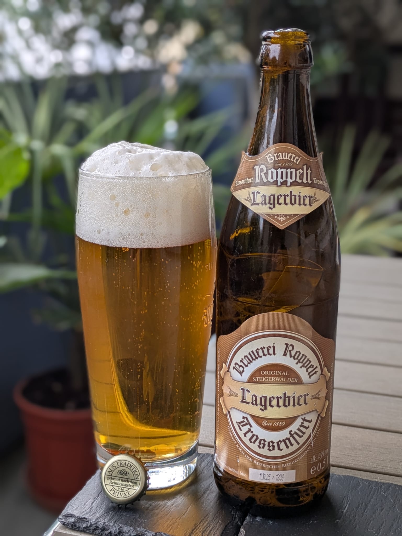 #401: Das Lagerbier der Brauerei Roppelt aus Trossenfurt in Unterfranken