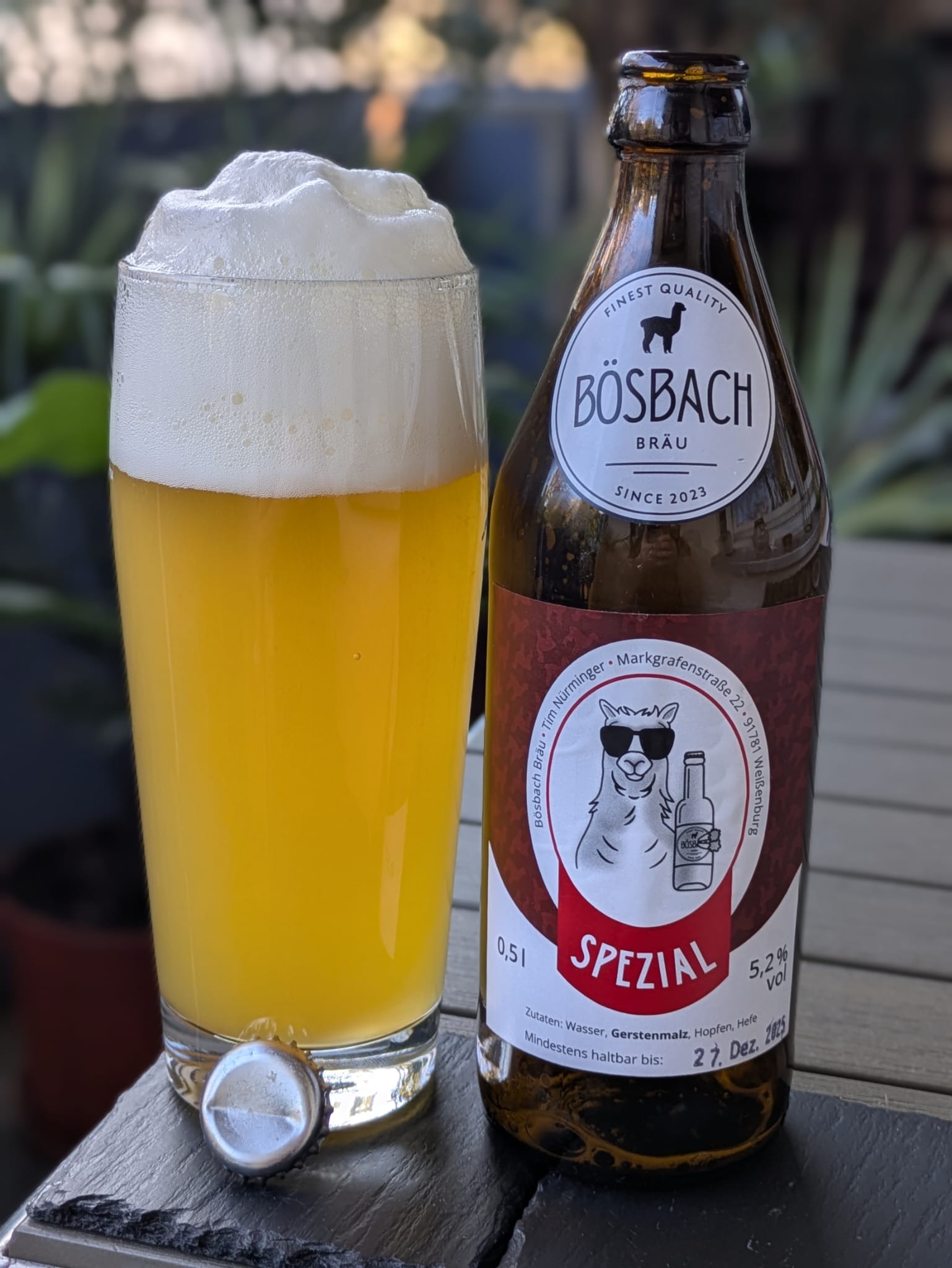Bierprobe Spezial von Bösbach Bräu von FrankenBierFreund