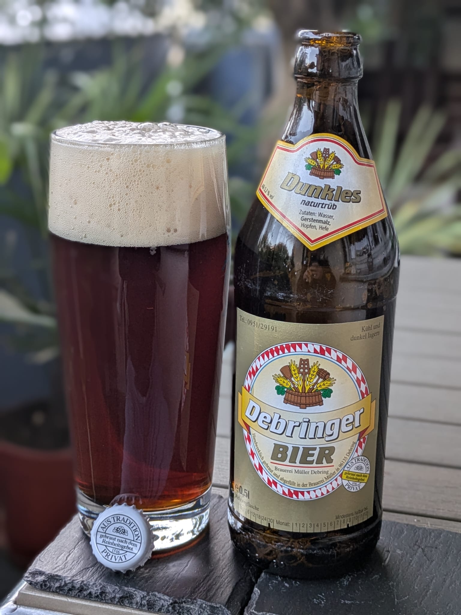 #409: Dunkles Vollbier der Brauerei Müller aus Debring in Oberfranken