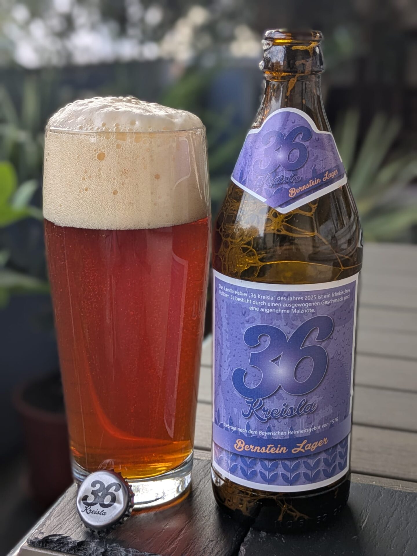 #433: Das 36 Kreisla Bernstein Lager der Brauereien Krug, Brandholz und Schmitt-Bräu aus dem Landkreis Bamberg in Oberfranken