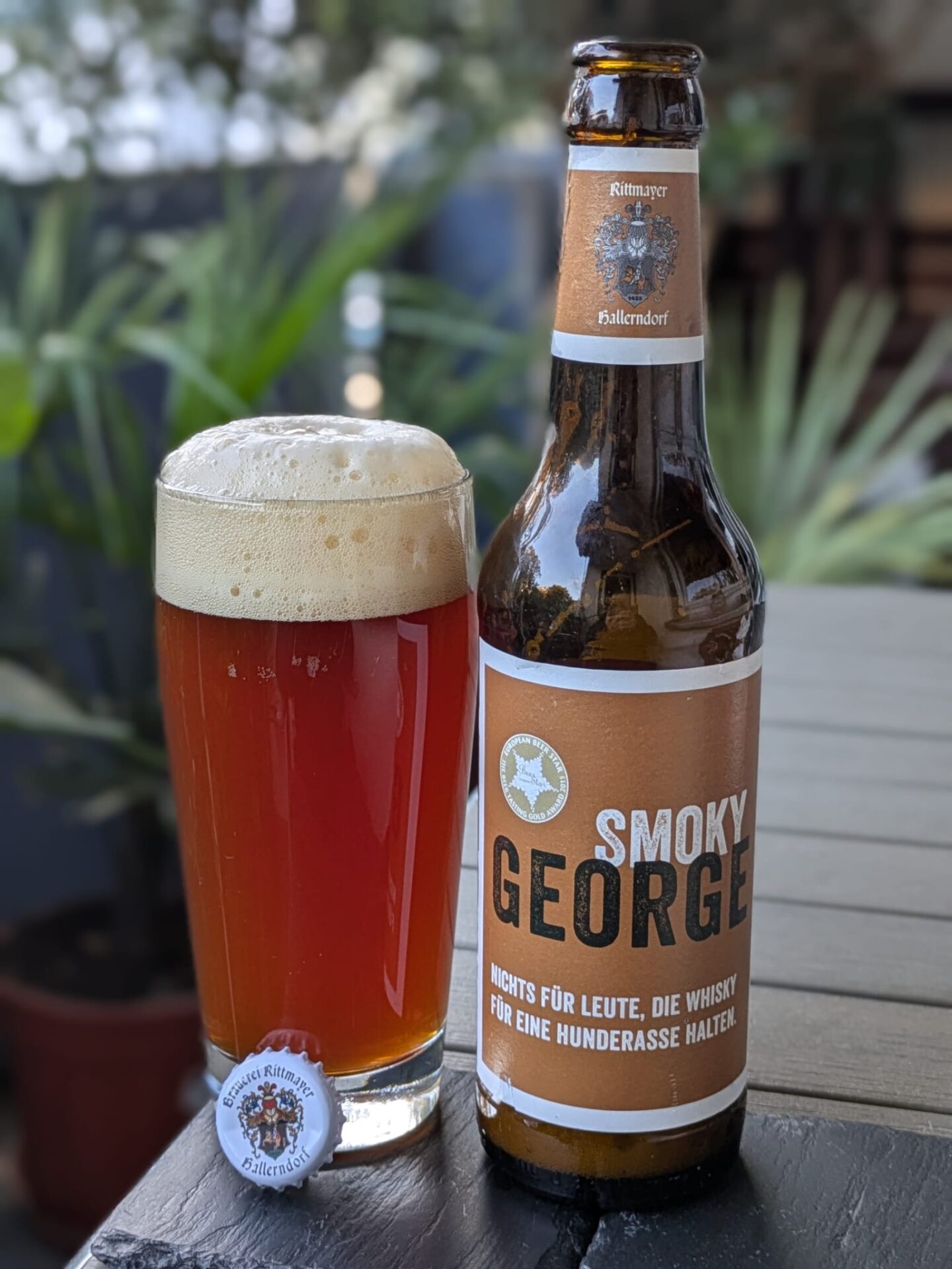 #468: Der Smoky George der Brauerei Rittmayer aus Hallerndorf in Oberfranken