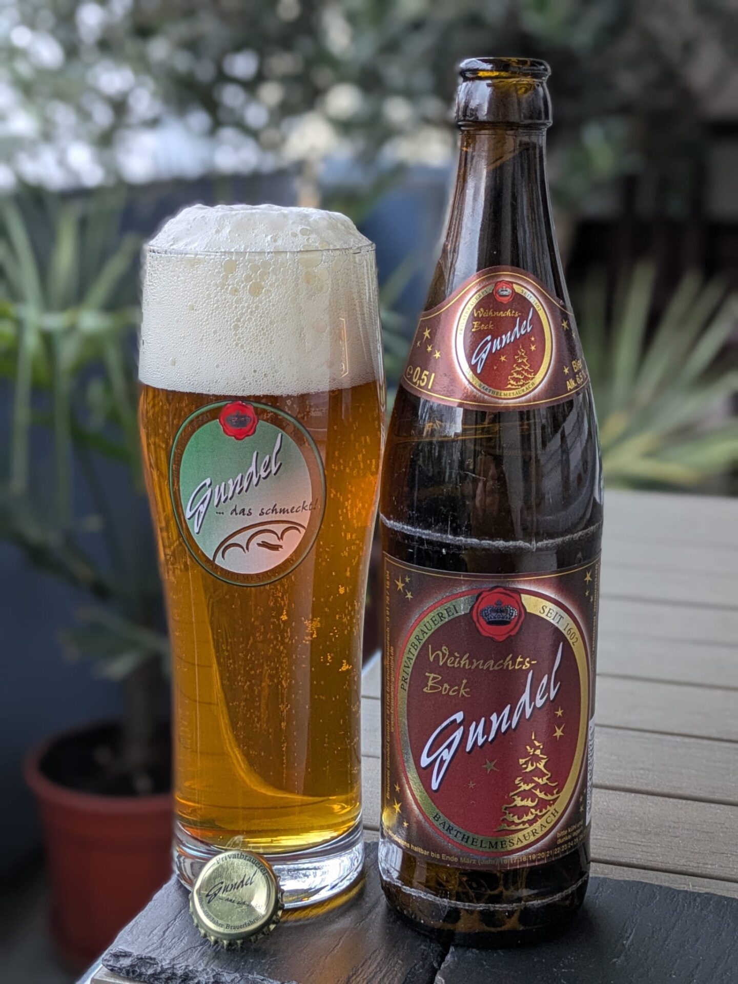 #460: Der Gundel Weihnachtsbock der Brauerei Gundel aus Barthelmesaurach in Mittelfranken