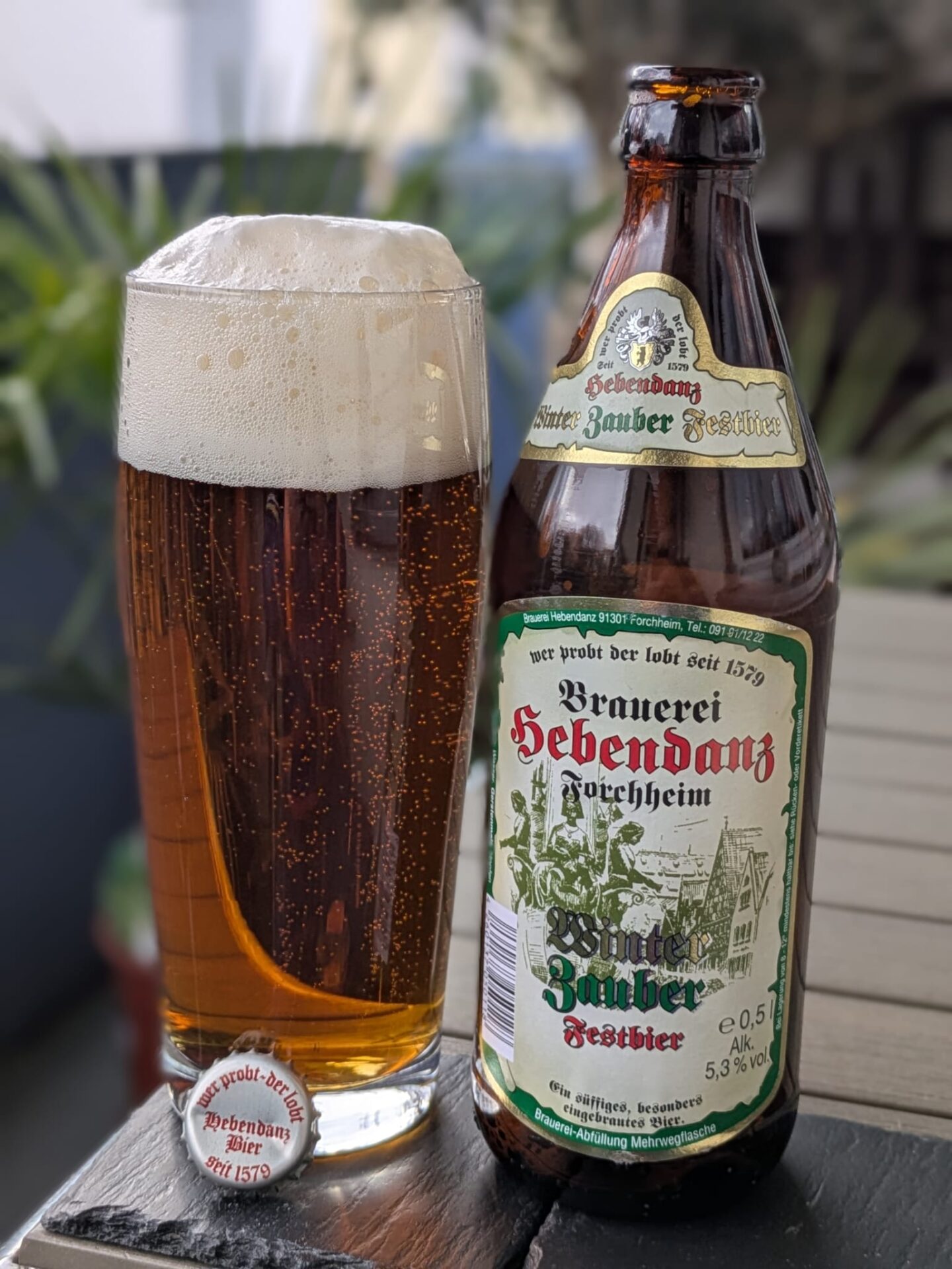 #471: Das Winterzauber Festbier der Brauerei Hebendanz aus Forchheim in Oberfranken