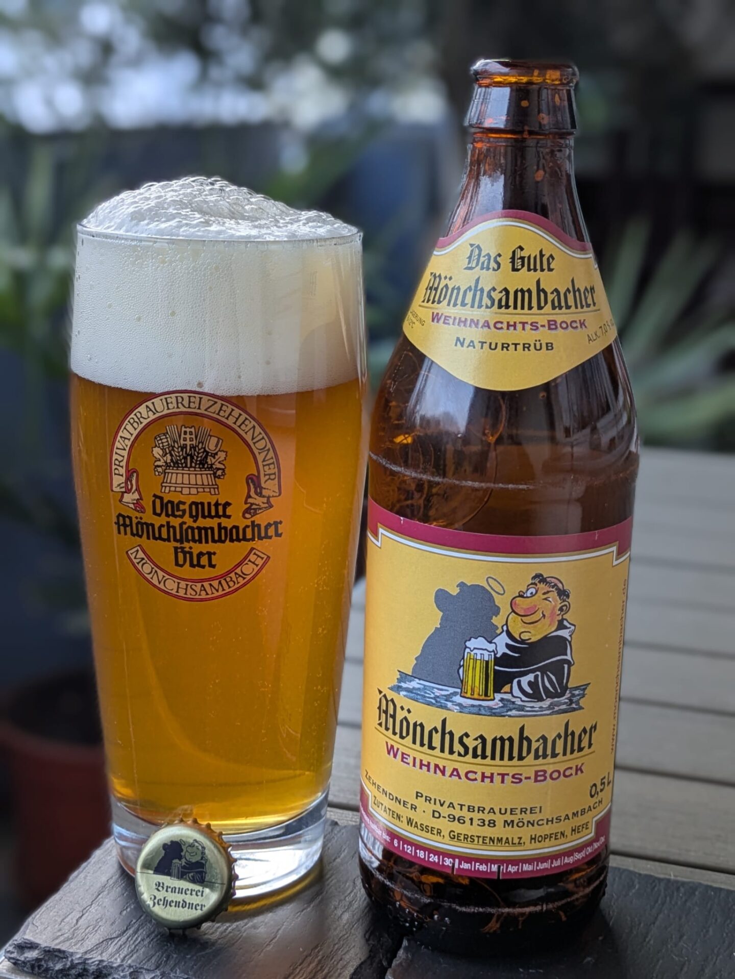 #457: Der Mönchsambacher Weihnachtsbock der Brauerei Zehendner aus Mönchsambach in Oberfranken