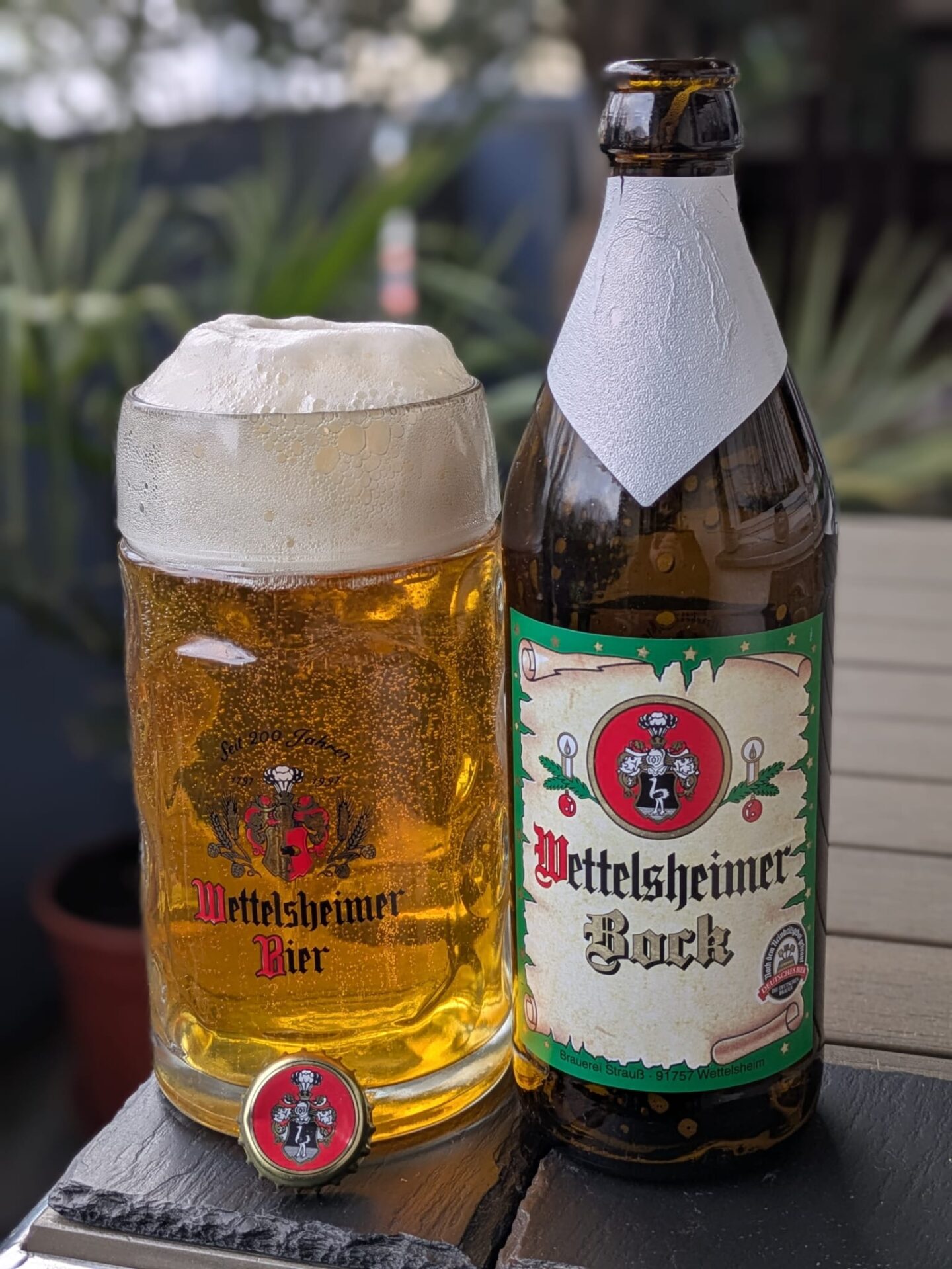 #458: Der Wettelsheimer Bock hell der Brauerei Strauß aus Wettelsheim in Mittelfranken